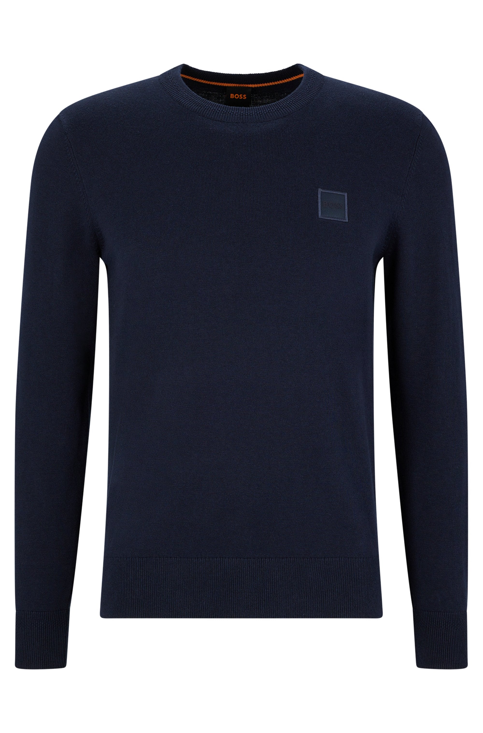 BOSS ORANGE Strickpullover »Kanovano«, mit Rundhalsausschnitt
