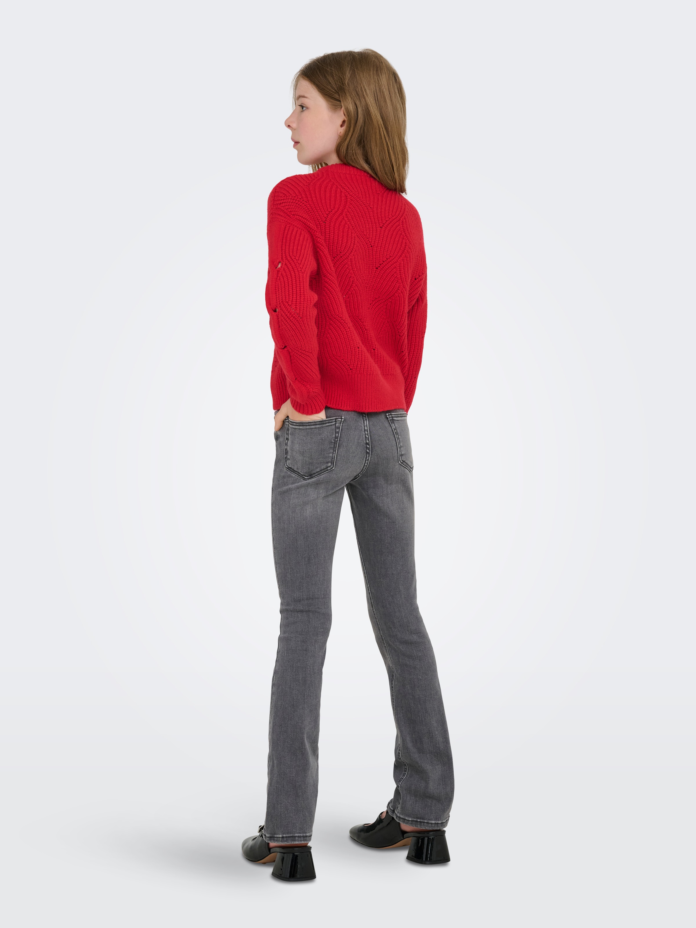 KIDS ONLY Strickpullover »KOGKATIA LS STRUCTURE O-NECK CP KNT«