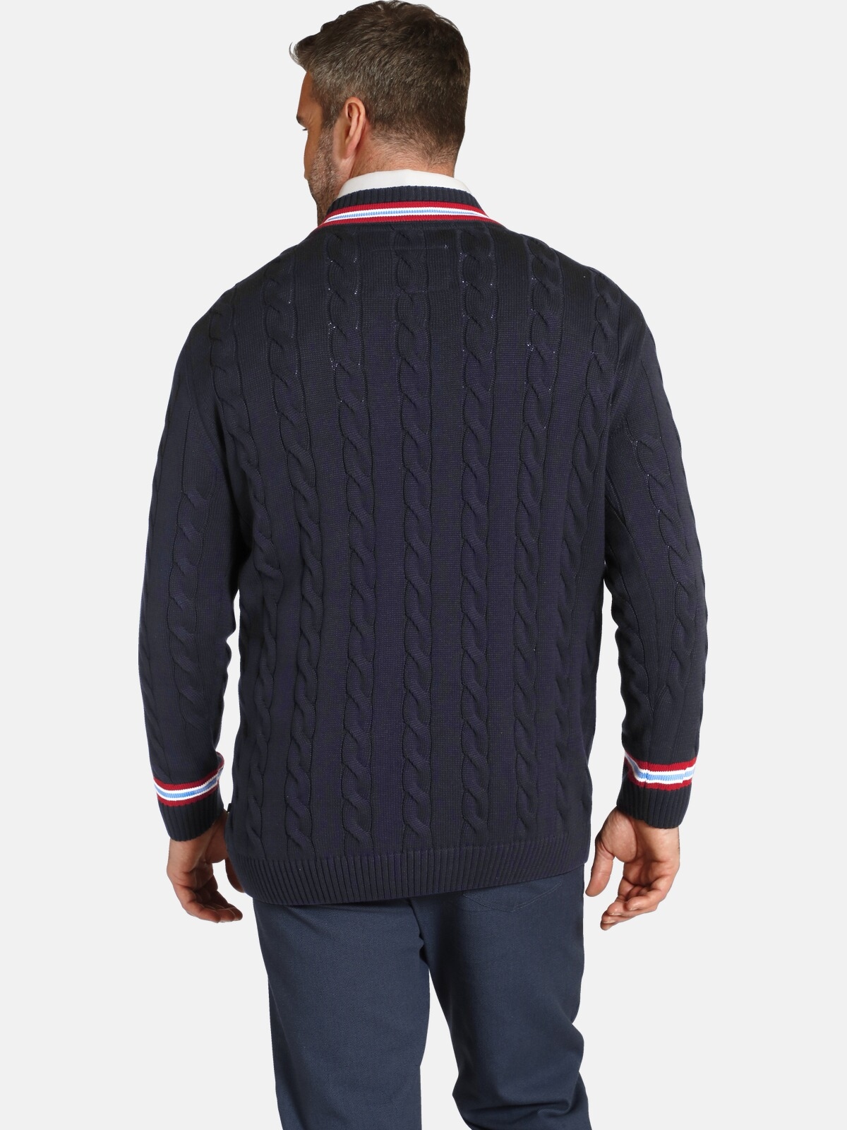 Charles Colby V-Ausschnitt-Pullover »Pullover DUKE RONALD«