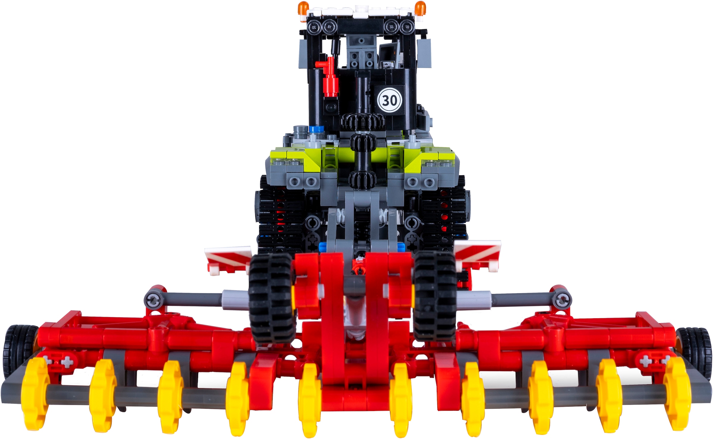Jamara Konstruktions-Spielset »CaDA, Claas Xerion 5000 Trac TS 1:32 Bricks«, (1336 St.)