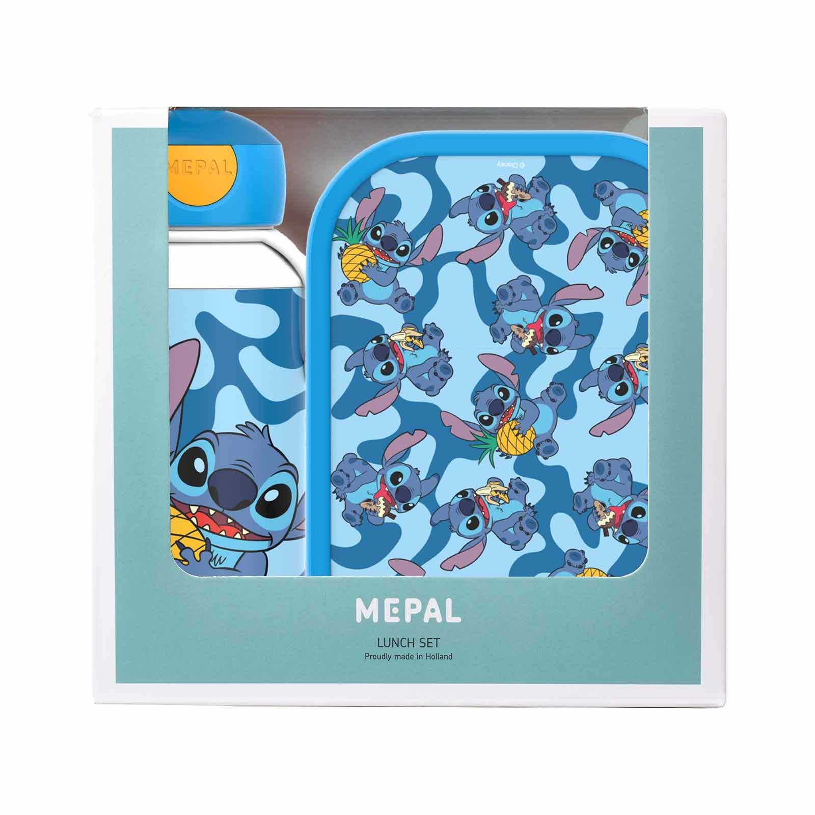 Mepal Lunchbox »Lunchset Stitch Campus 2er Set blau-gelb«