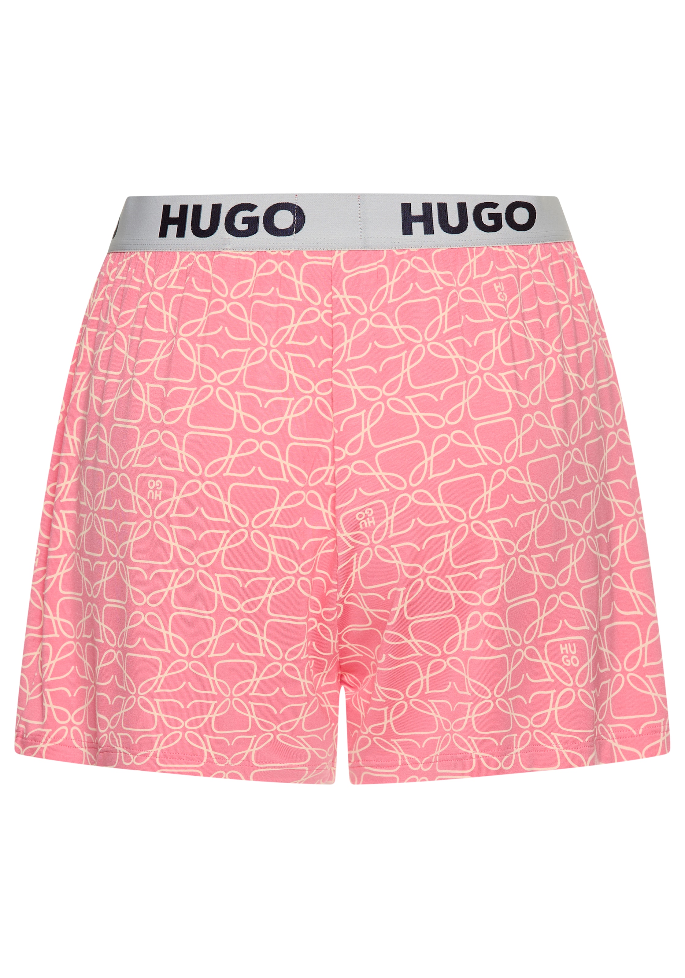 HUGO Underwear Schlafshorts »UNITE Shorts«, mit Hugo Logo-Elastiktape am Bund