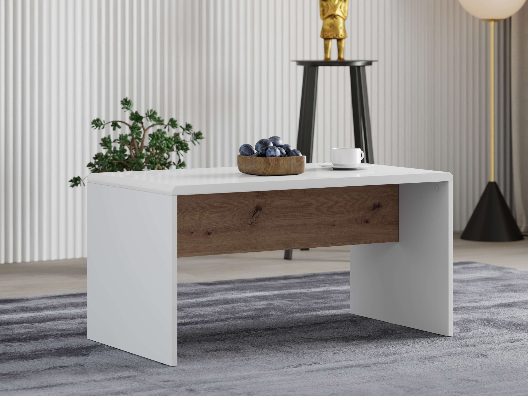 Home affaire Couchtisch »Sedico, Wohnzimmertisch, Sofatisch, Beistelltisch, Kaffeetisch« Moderner Couchtisch: Eine Größe, zwei Farben – ideal für kleine Räume
