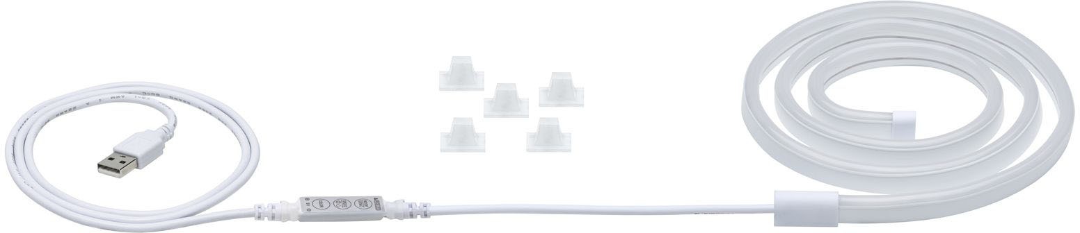 Paulmann LED Stripe »Neon Colorflex USB Strip 1m 5W RGB mit USB-Anschluss«, 1 St.-flammig