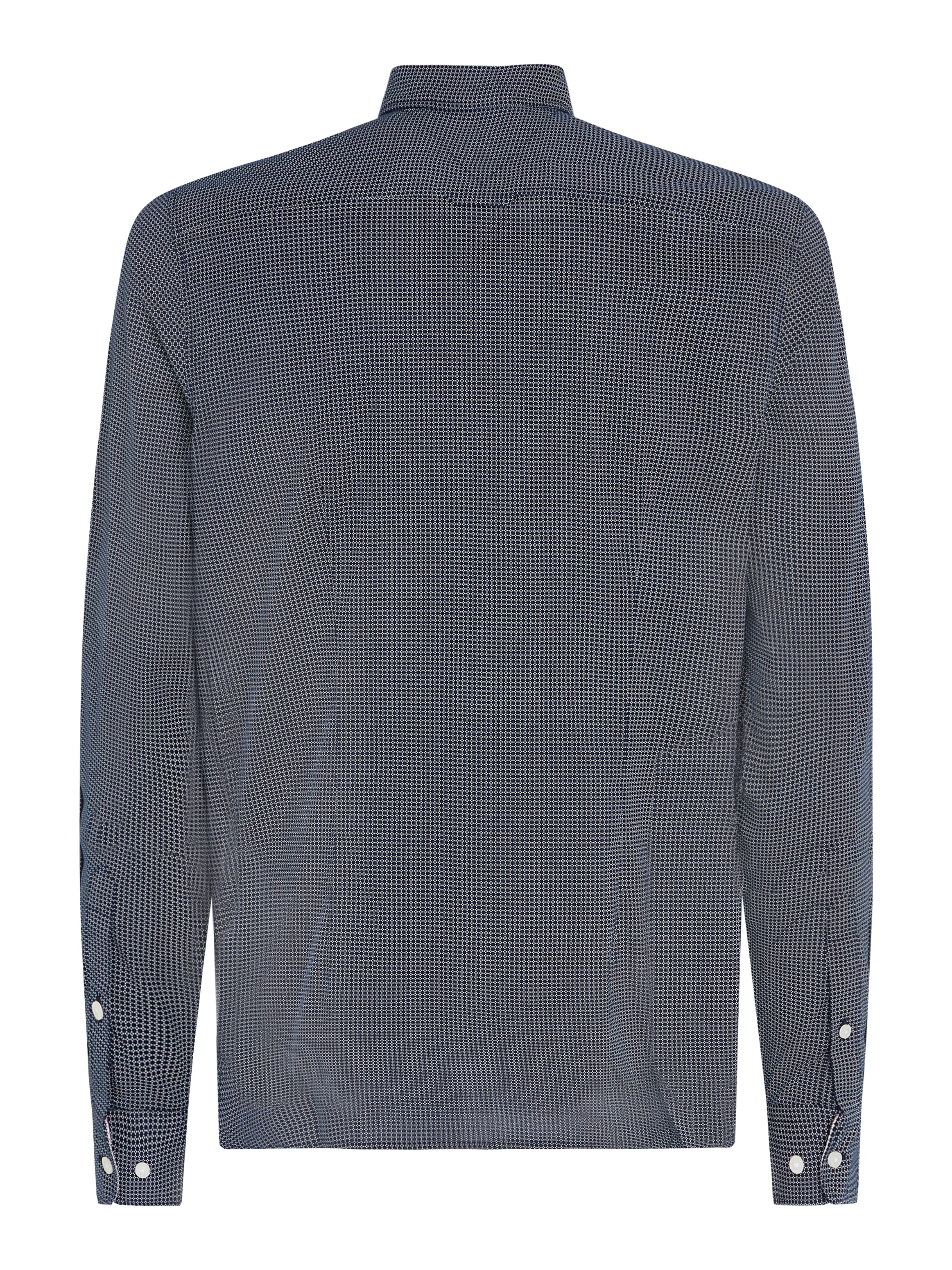 Tommy Hilfiger Businesshemd »FLEX MICRO FOULARD SF SHIRT«, Mit Minimal-Print, Button-down-Kragen