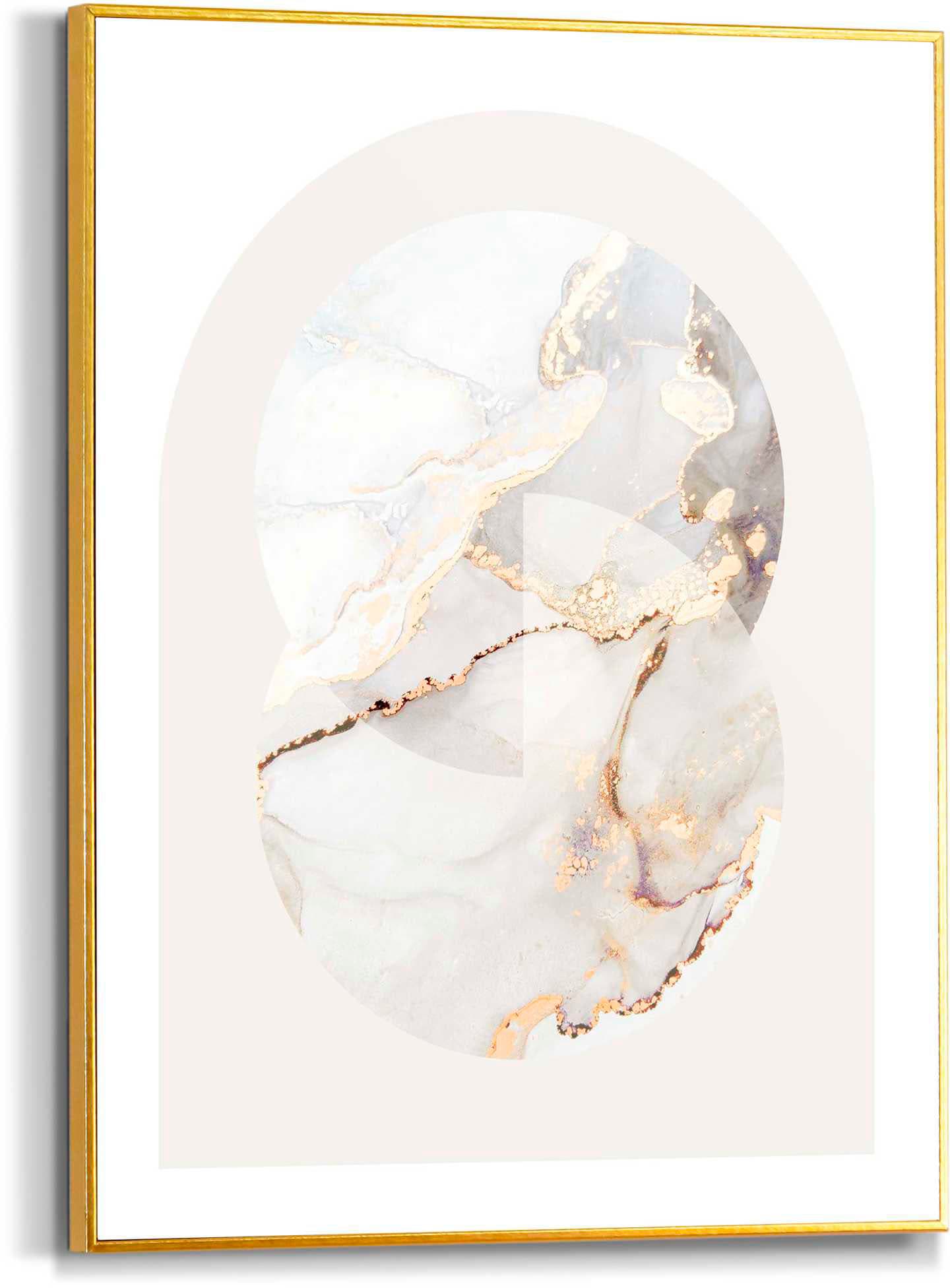 Reinders! Poster »Marmor rund«