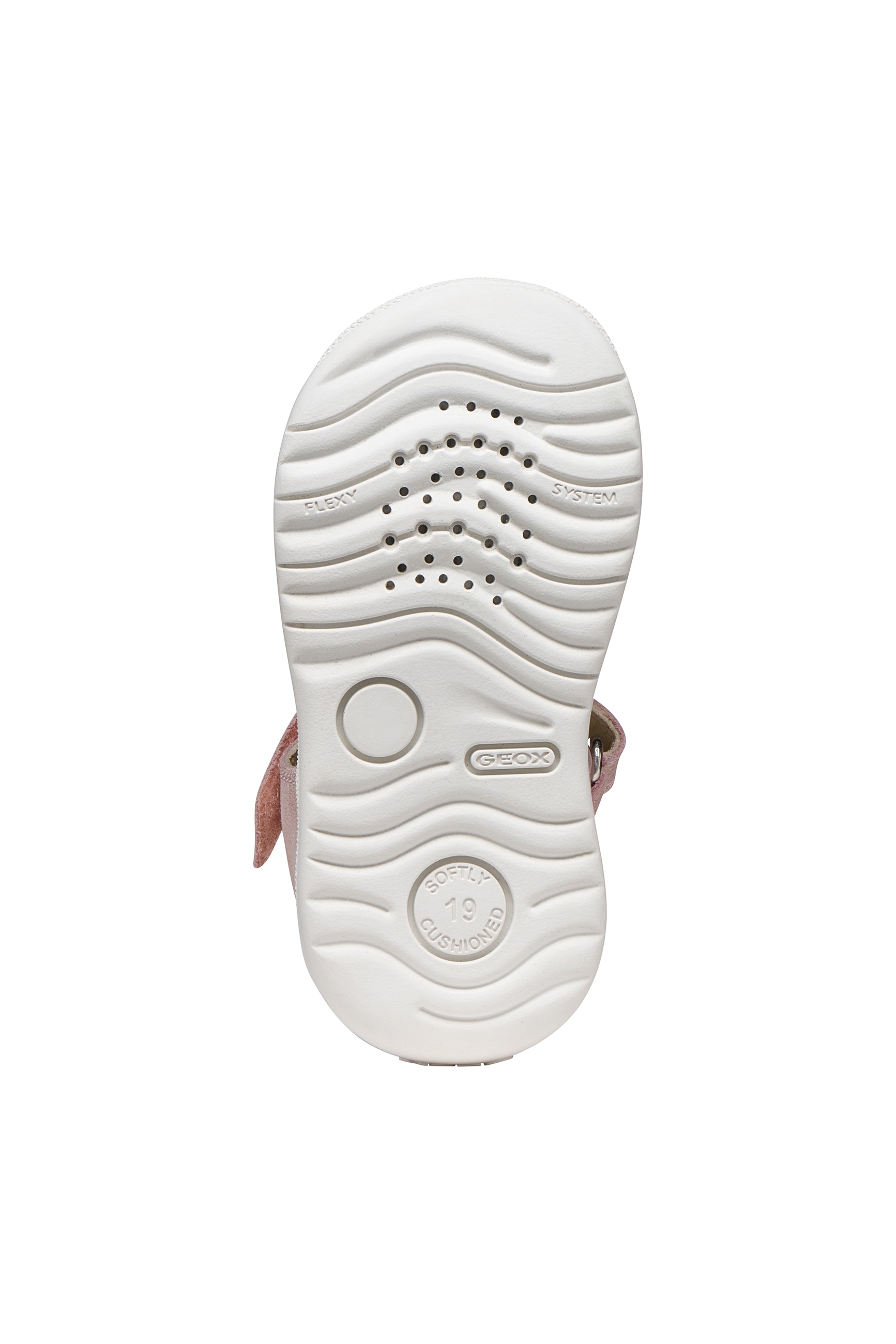 Geox Lauflernschuh »B SANDAL MACCHIA GIR«  Babyschuh mit Klettverschluss, Größenschablone zum Download