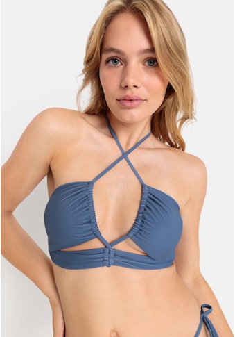 Bandeau-Bikini-Top »Gina«, mit modischen Raffungen