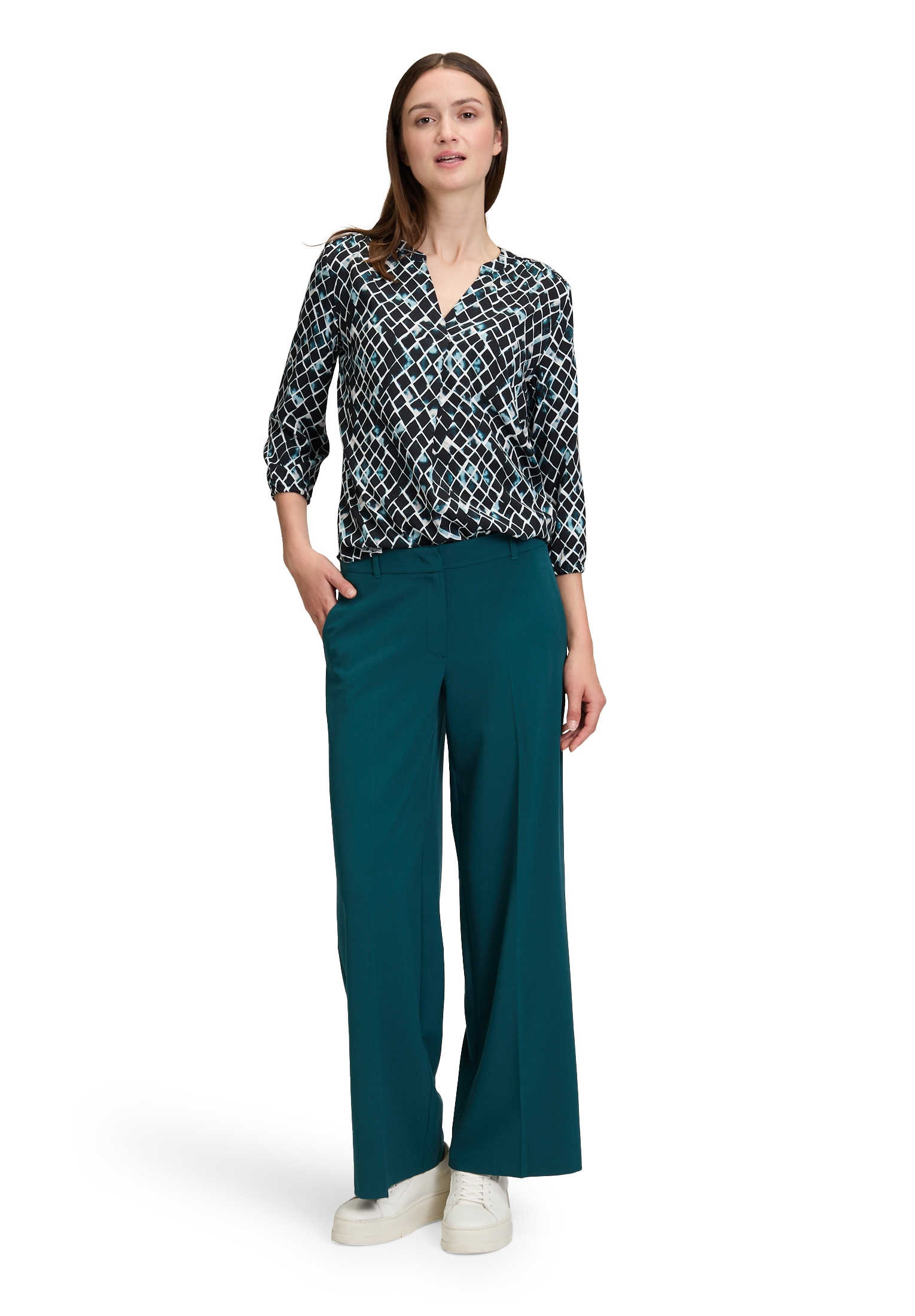 Betty&Co Schlupfbluse »Schlupfbluse mit Print«