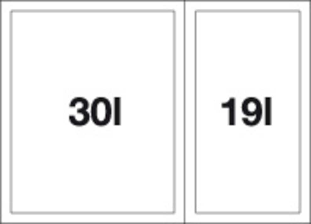 Blanco Mülltrennsystem »Select II 60/2«, 2 Behälter, Kunststoff, Stahlblech, 600 mm Untermass