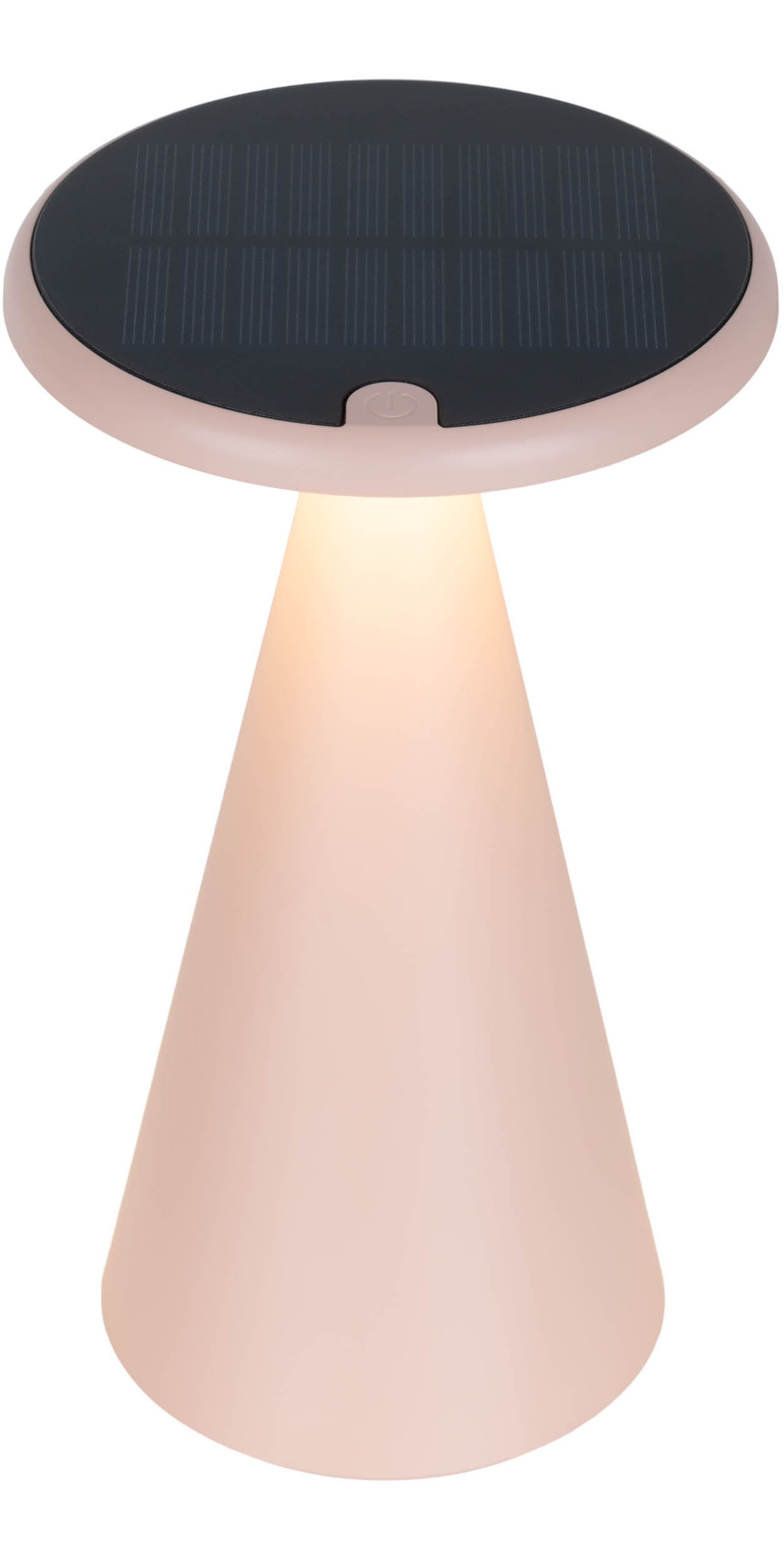 näve LED Tischleuchte »Palu«, 1 flammig, Leuchtmittel LED-Modul | LED wechselbar, Solar-/Akkubetrieb, Touch, Dimmbar, Memory, USB-C-Ladekabel, warmweiß