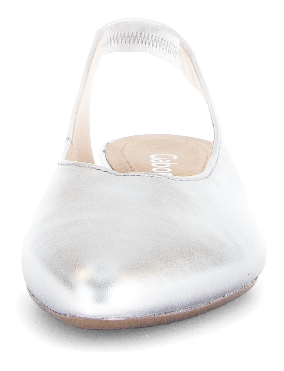 Gabor Slingpumps, Blockabsatz, Festtagsschuh, Abendschuh mit elastischem Riemchen