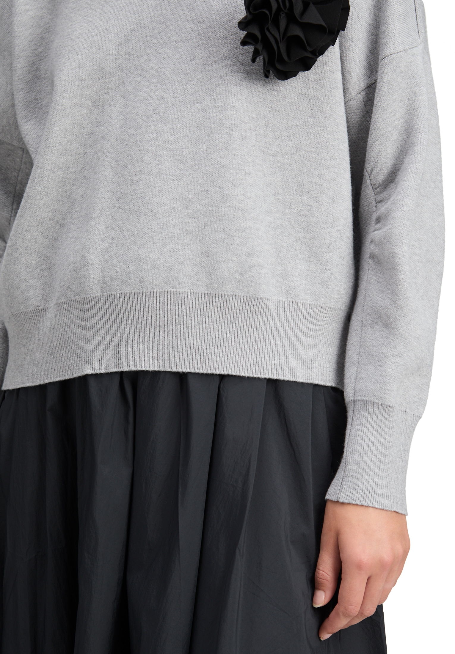 Cartoon Strickpullover »Strickpullover mit Rundhalsausschnitt«
