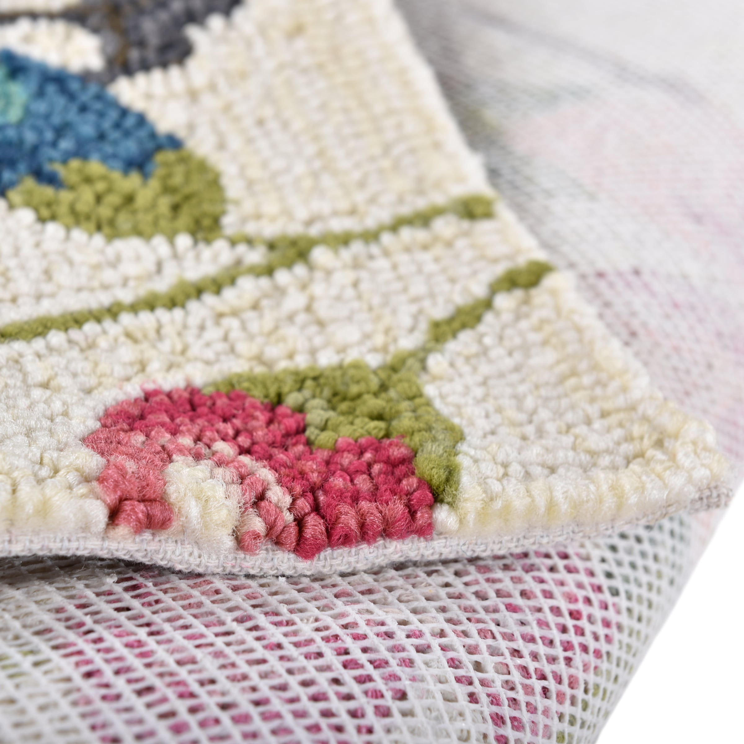 Gino Falcone Teppich »Rosetta 019 Vögel« rechteckig 15 mm Höhe besonders weich durch Microfaser, In- und Outdoor geeignet, Wohnzimmer
