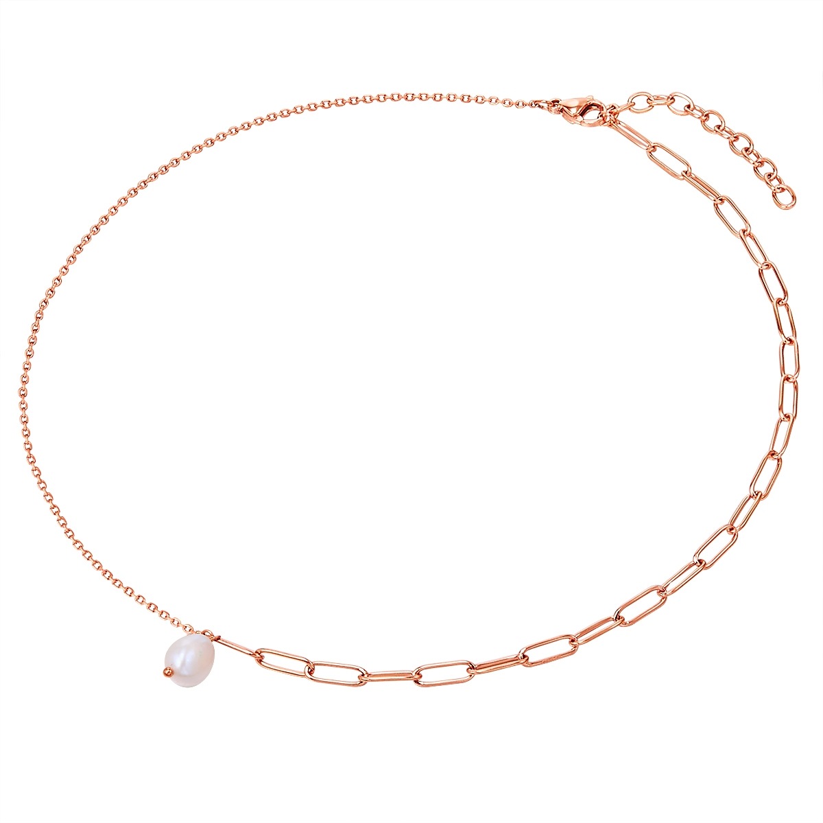 Valero Pearls Gliederkette »VP776«, (1 tlg.), mit Süßwasser-Zuchtperle