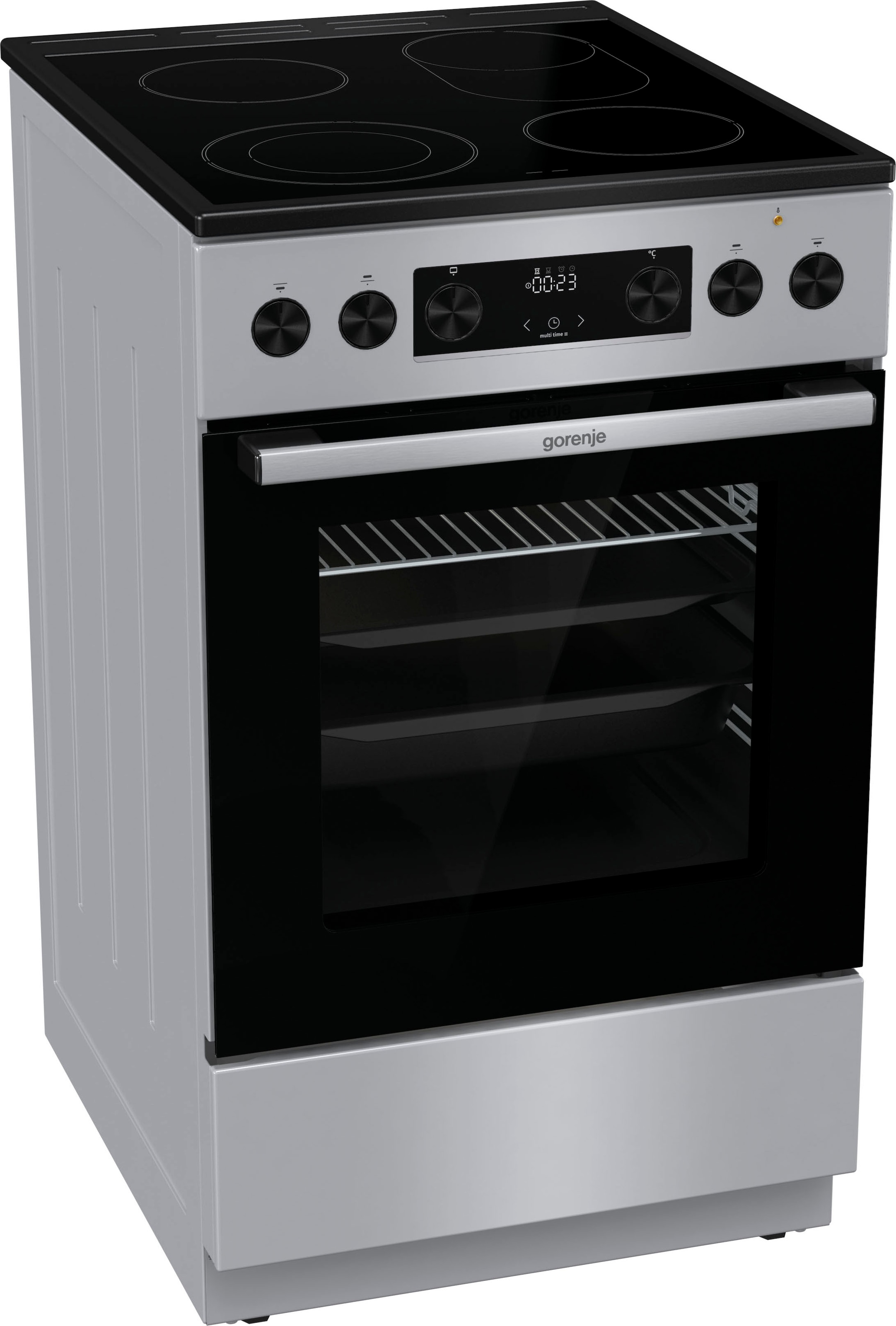 GORENJE Elektro-Standherd »GECS5C70SPAOT«, Aqua Clean, Knusprig genießen – ganz ohne Extra-Kalorien - dank AirFry-Funktion