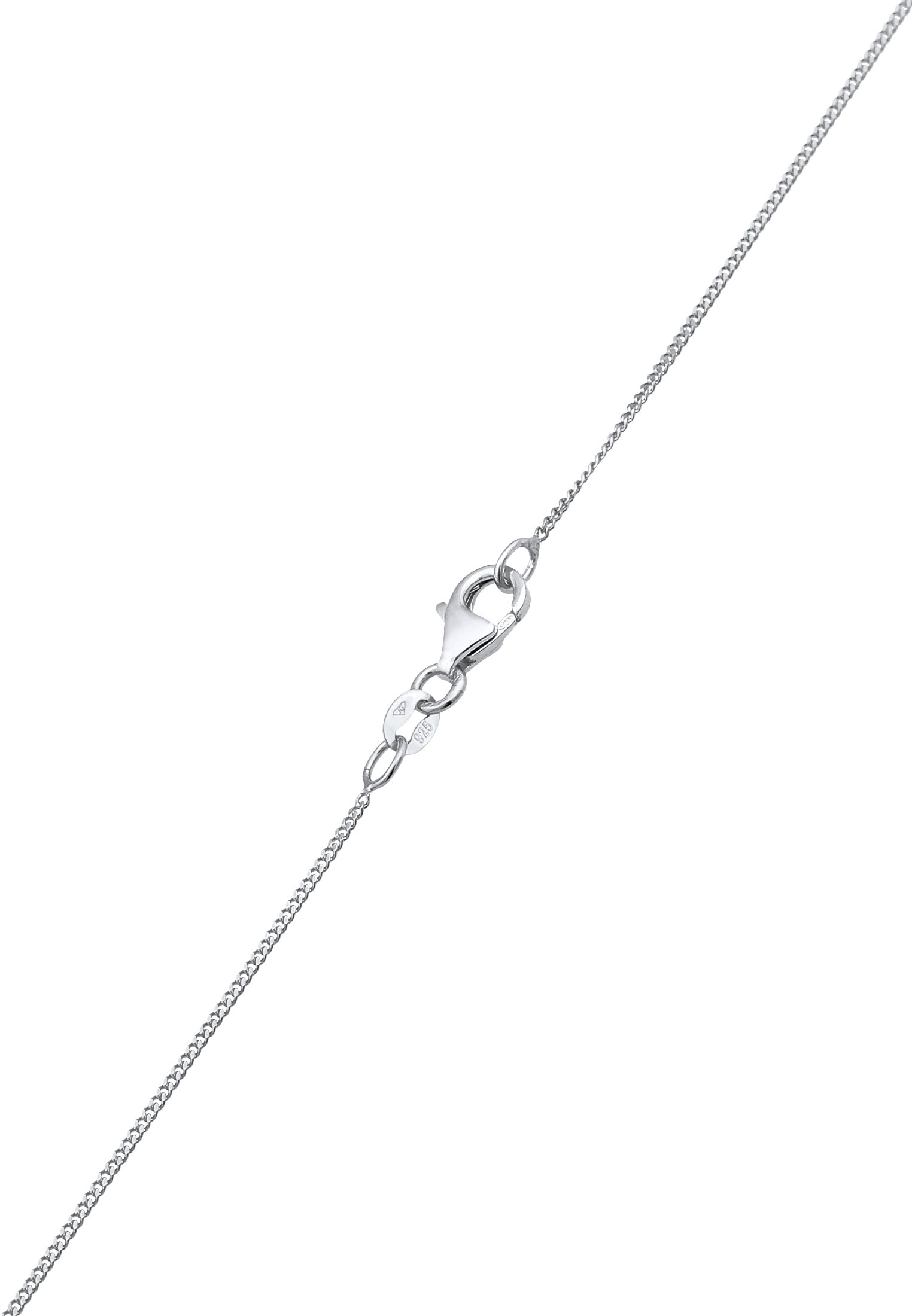 Elli Silberkette »Halskette Mutter Kind Glas Kristalle Weiß 925 Sterling Silber«