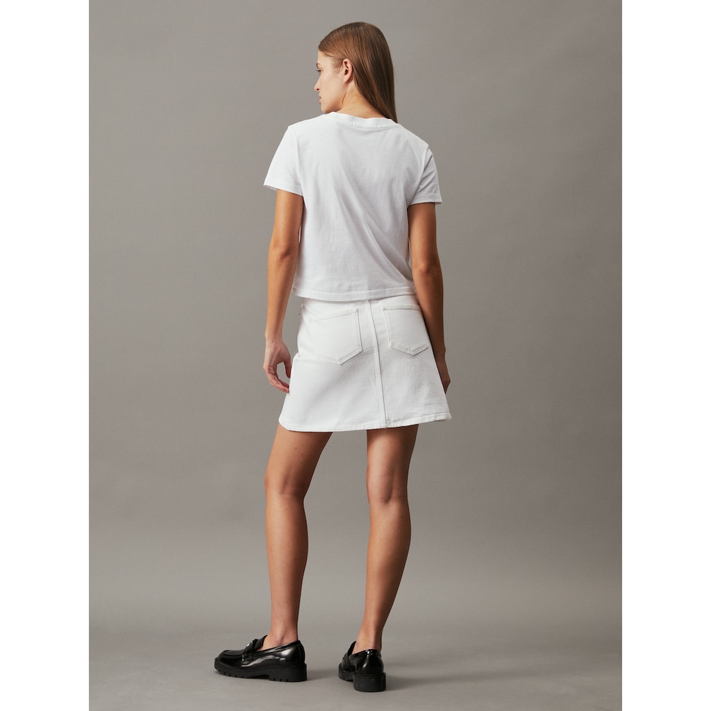 Calvin Klein Jeans Midirock »HR A-LINE MINI SKIRT«