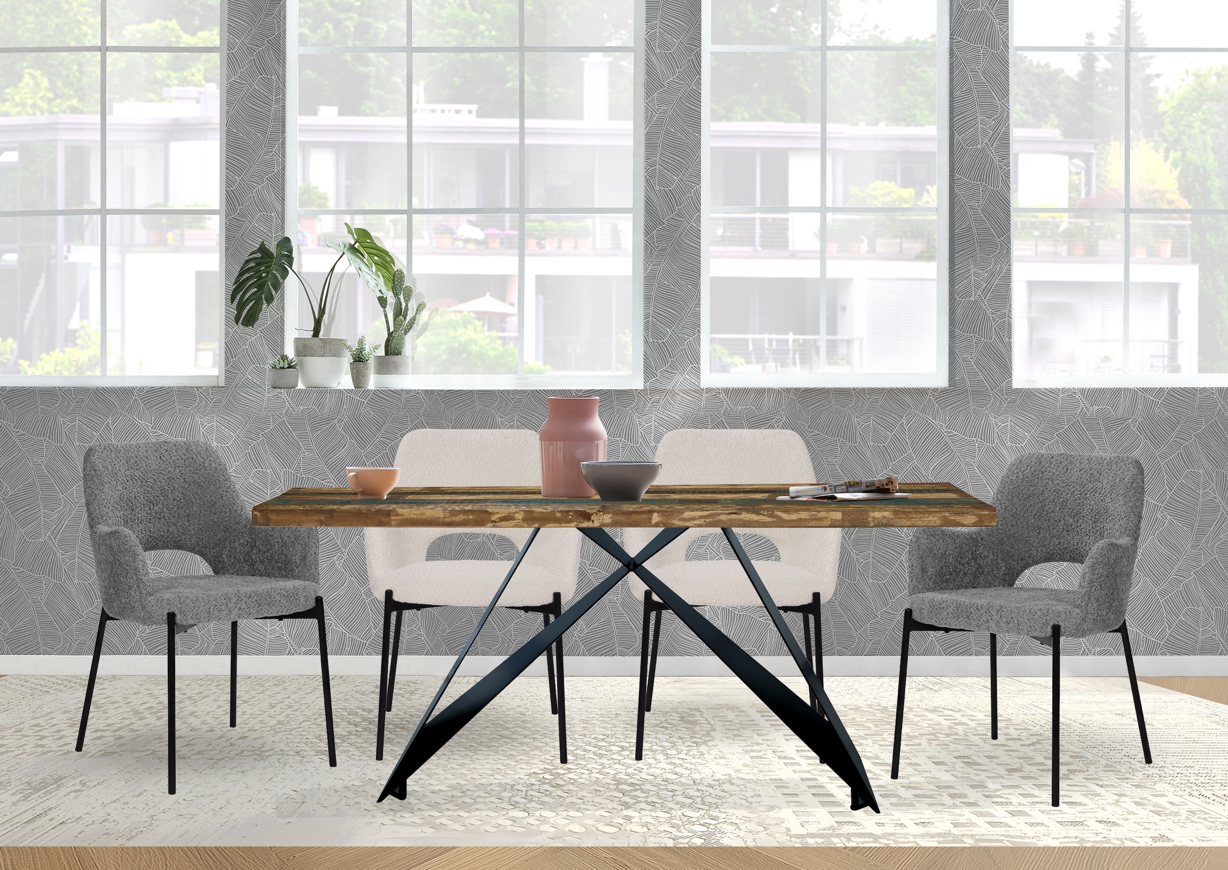 SIT Tischbein, (1 St.), Cross Base
