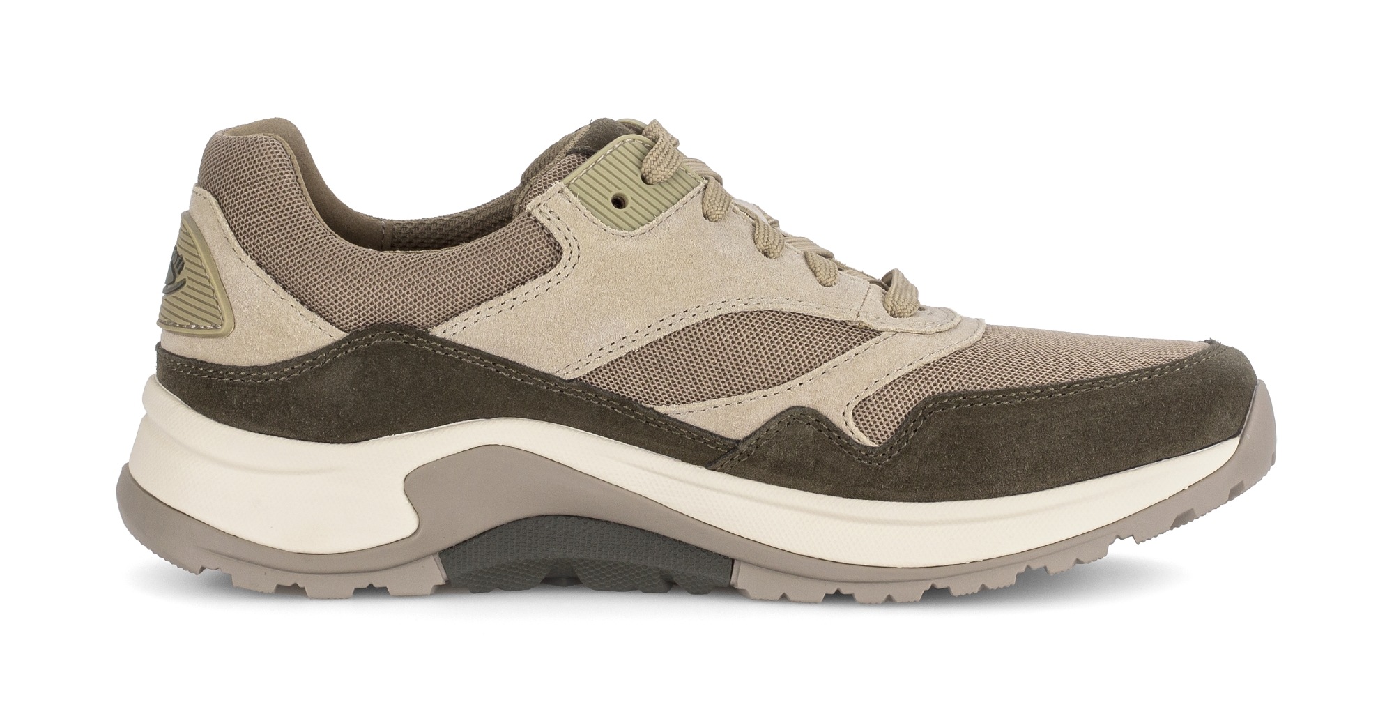 rollingsoft Keilsneaker  , Freizeitschuh, Halbschuh, Schnürschuh mit Wechselfußbett, Weite G