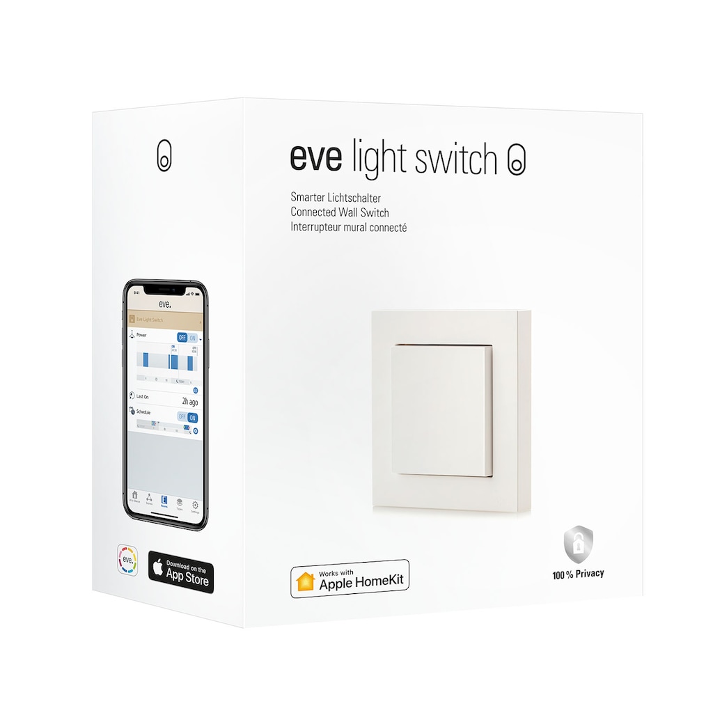 EVE Smarter Lichtschalter »(2. Generation)«
