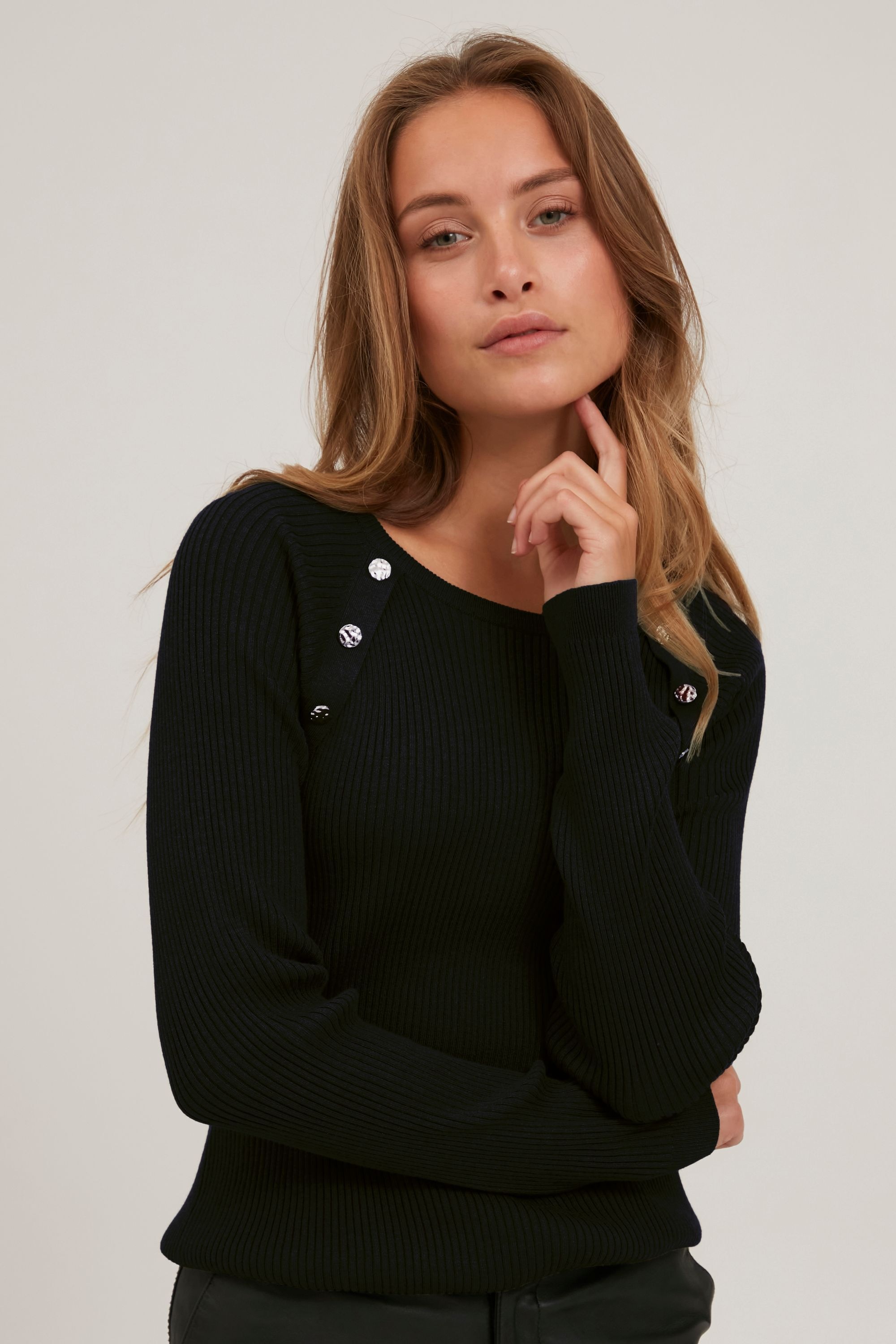 Pulz Jeans Strickfleece-Pullover »Strickpullover PZSara«
