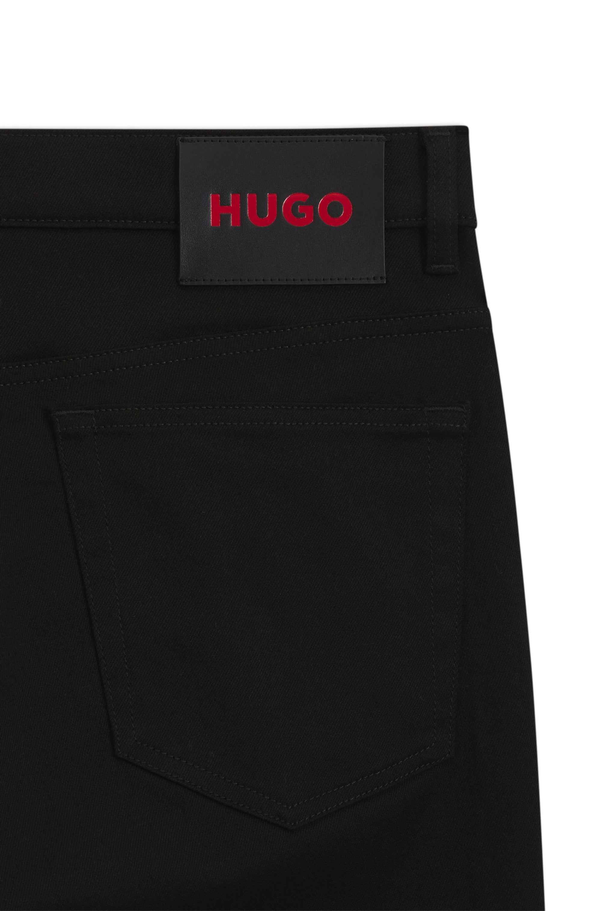 HUGO Slim-fit-Jeans »HUGO 708« mittlere Bundhöhe, gerader Beinverlauf, Slim Fit, Stretch-Denim