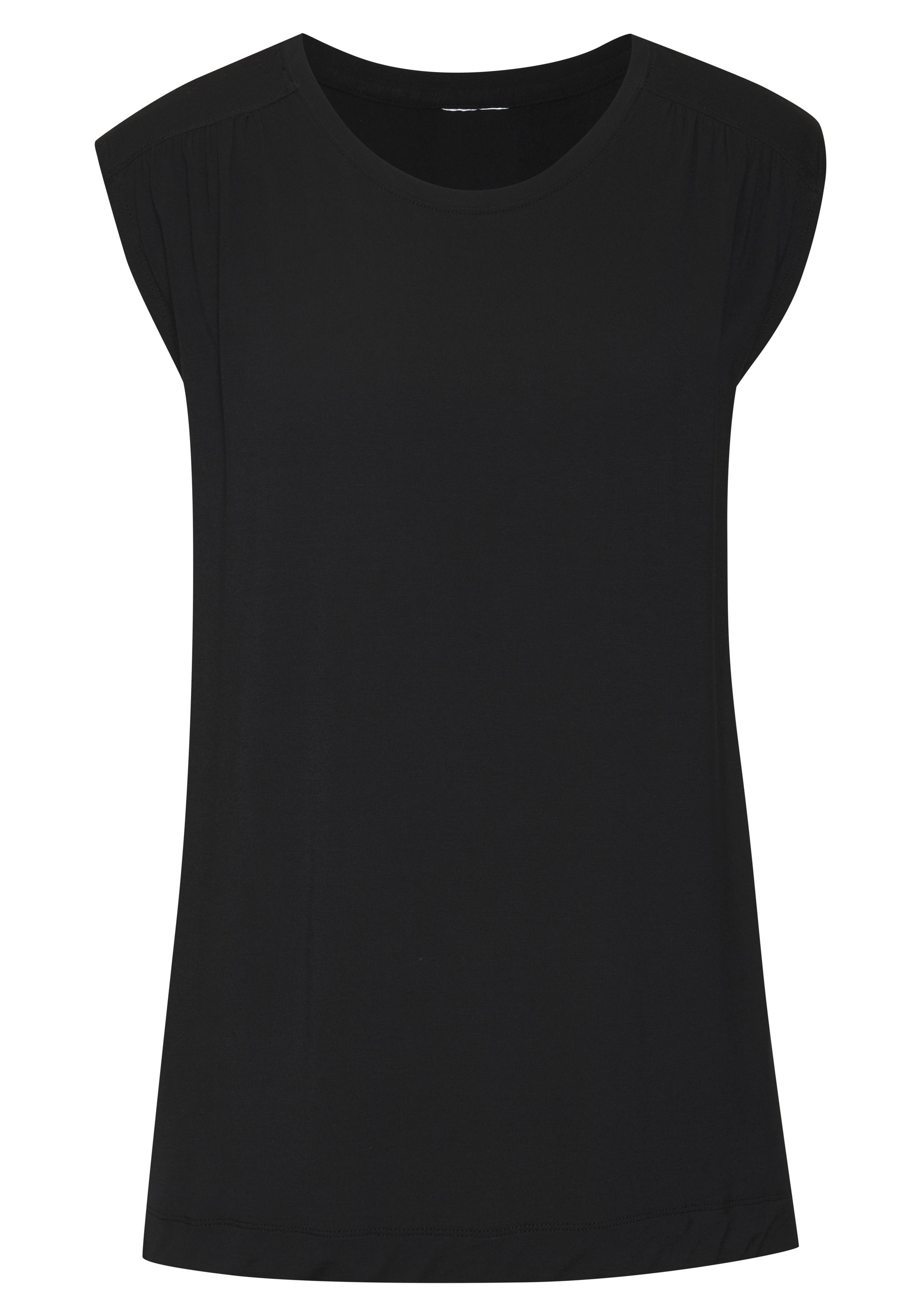 LASCANA Shirttop »mit Schulterraffung«, aus weichem Viskose-Stretch