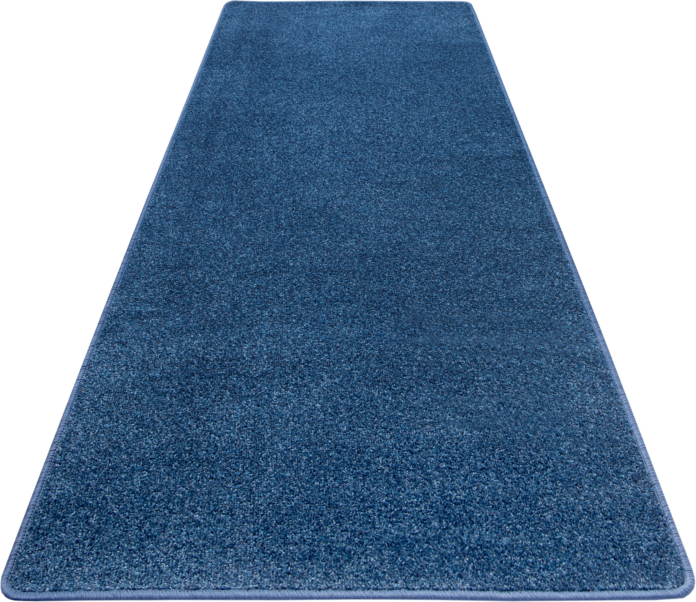 Hanse Home Exclusiv Läufer »Liberty« rechteckig 7 mm Höhe Uni-Meliert, robust, kräftige Farben, rundherum farbige Kettelung