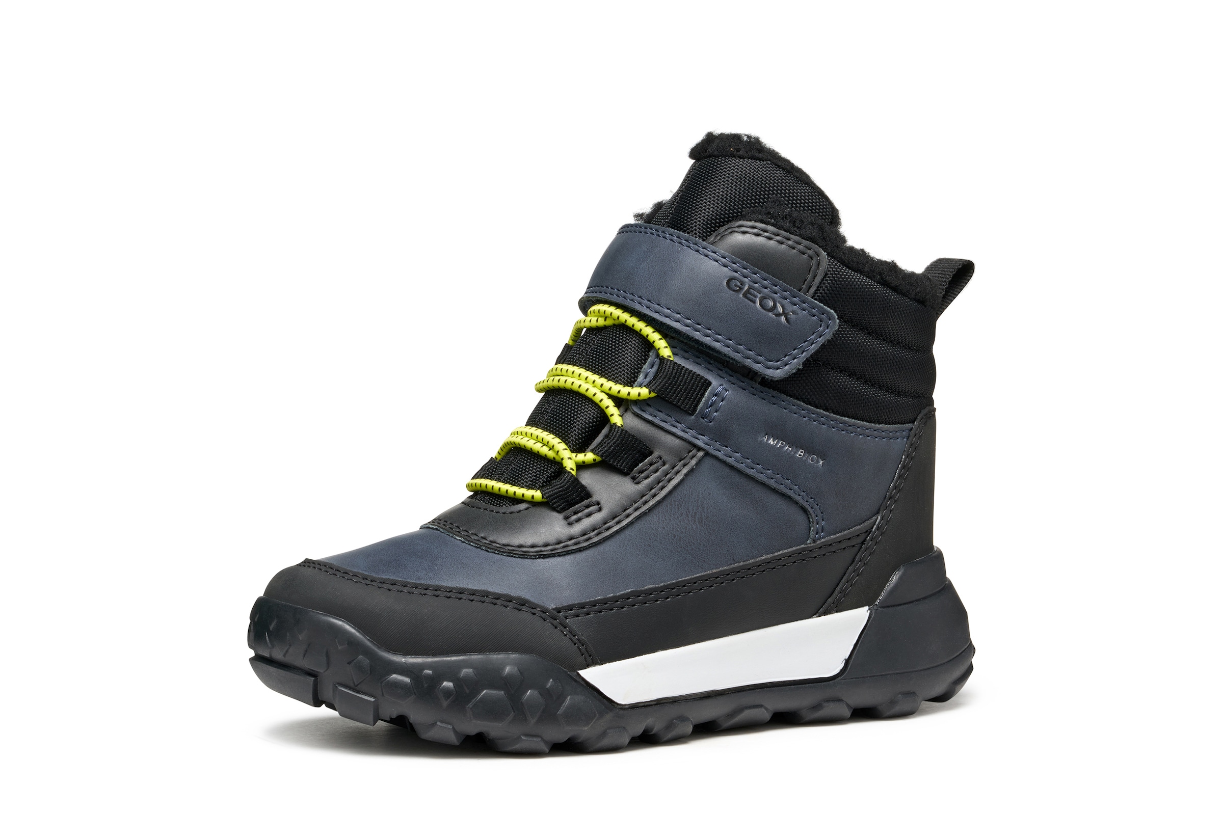 Geox Winterboots »J TREKKYUP BOY B ABX«  Freizeitstiefel mit Warmfutter, Größenschablone zum Download