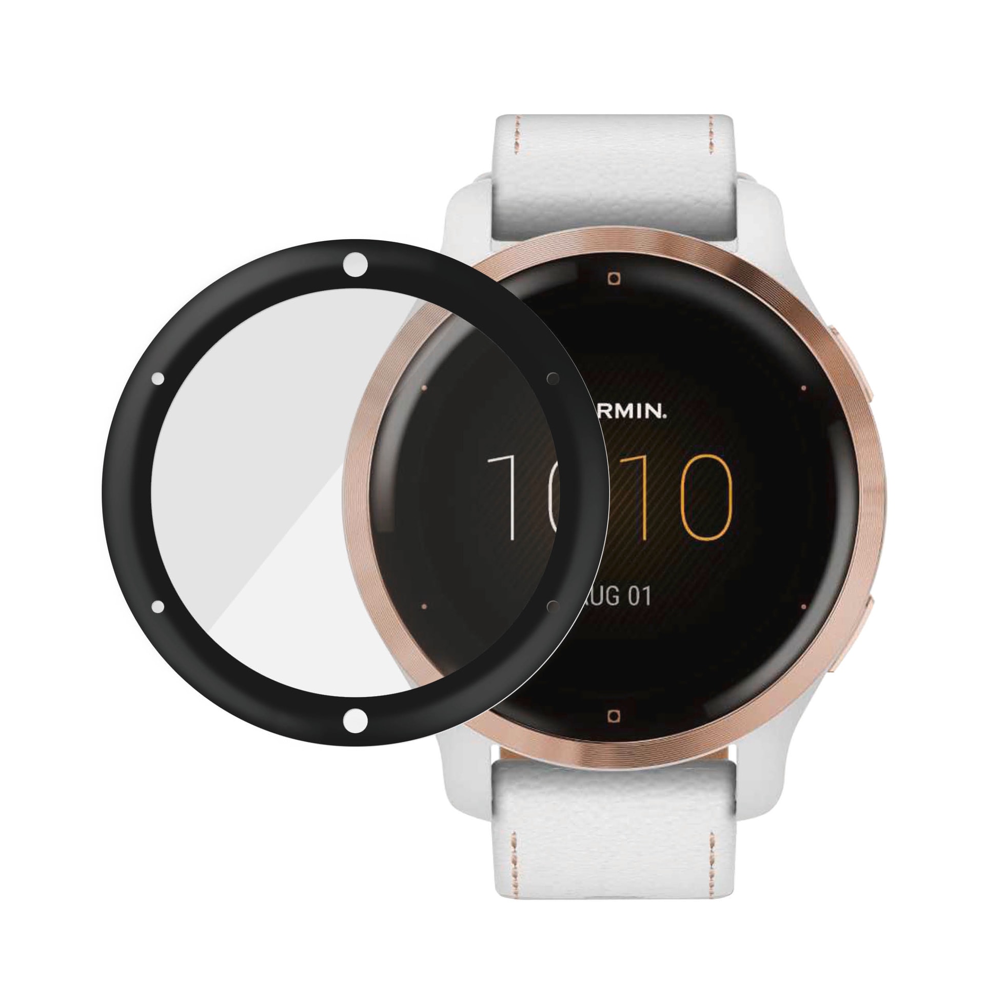 PanzerGlass Displayschutzglas »Screen Protection«, für Garmin Venu 2S-Vivoactive 4s, Displayschutzfolie, Schutzfolie, Bildschirmschutz, kratz- & stoßfest