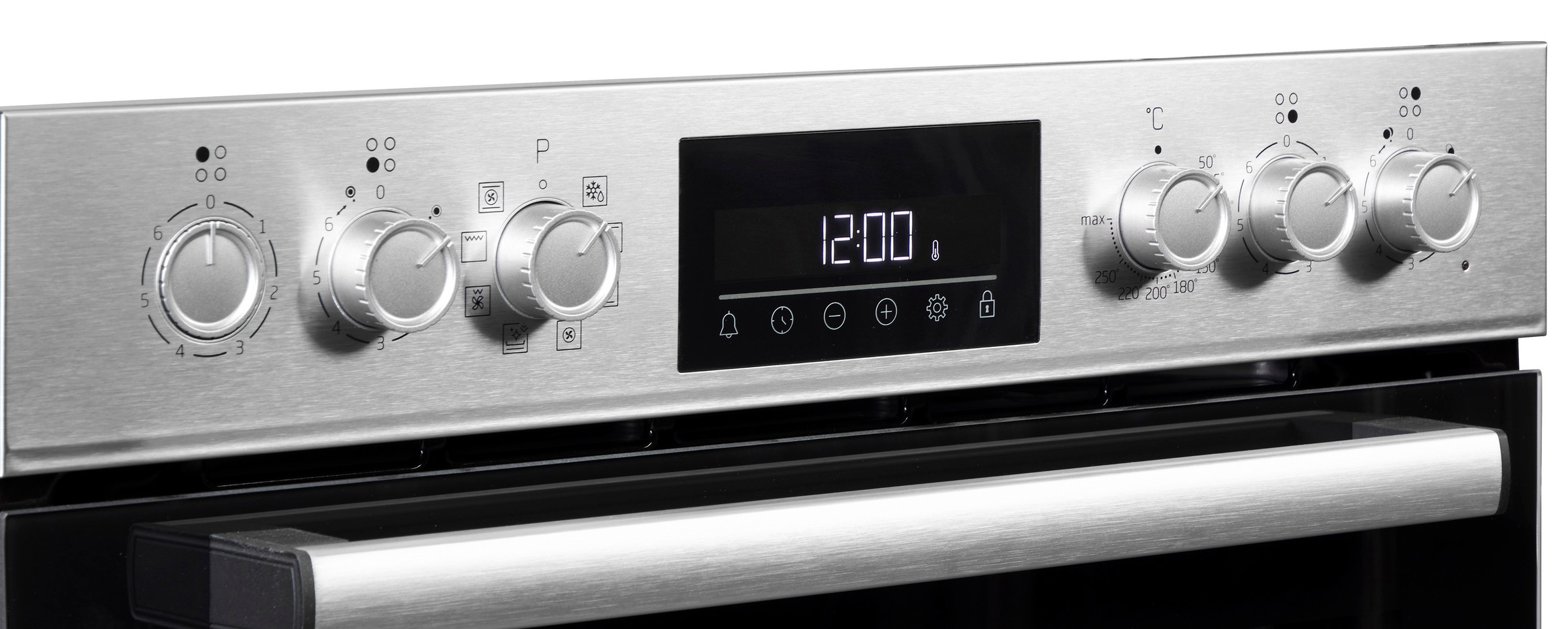 BEKO Elektro-Herd-Set »BBUM12328X«, mit 1-fach-Teleskopauszug