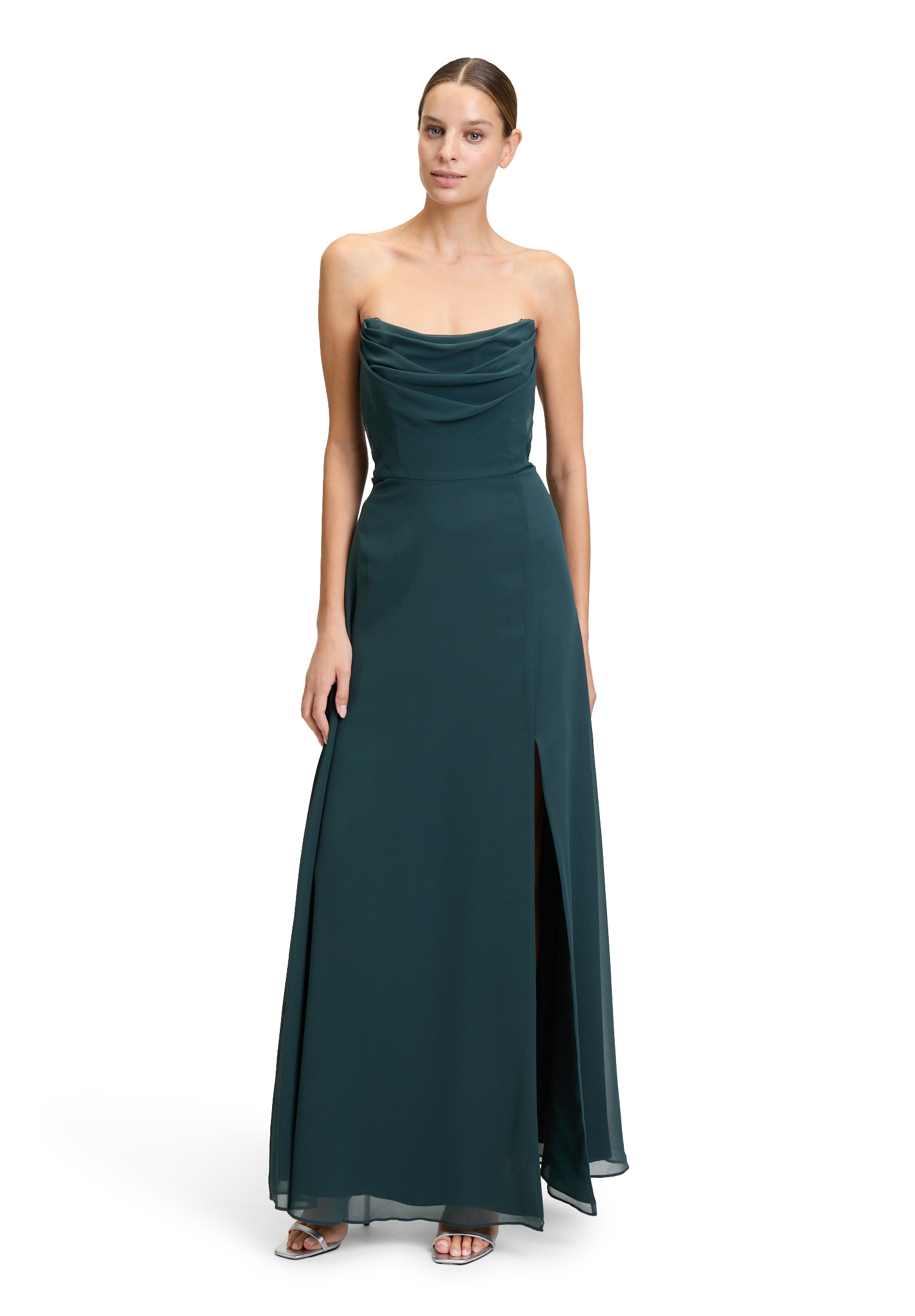 Vera Mont Abendkleid »Abendkleid mit Wasserfallausschnitt«