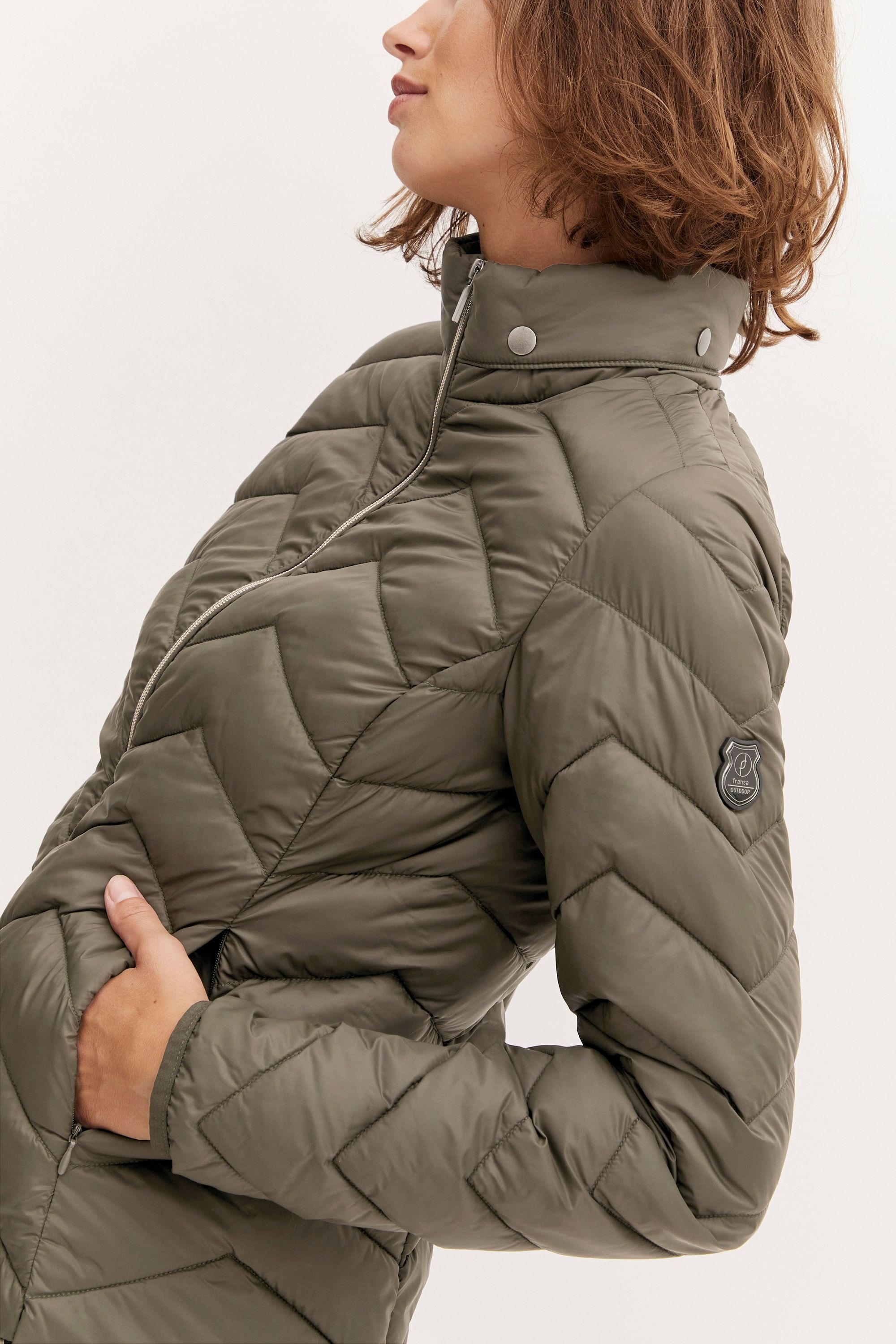 fransa Steppjacke »Steppjacke FRBapadding«, ohne Kapuze
