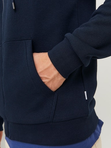 Jack & Jones Kapuzensweatjacke »JJEBRADLEY SWEAT ZIP HOOD NOOS«, mit Kapuze