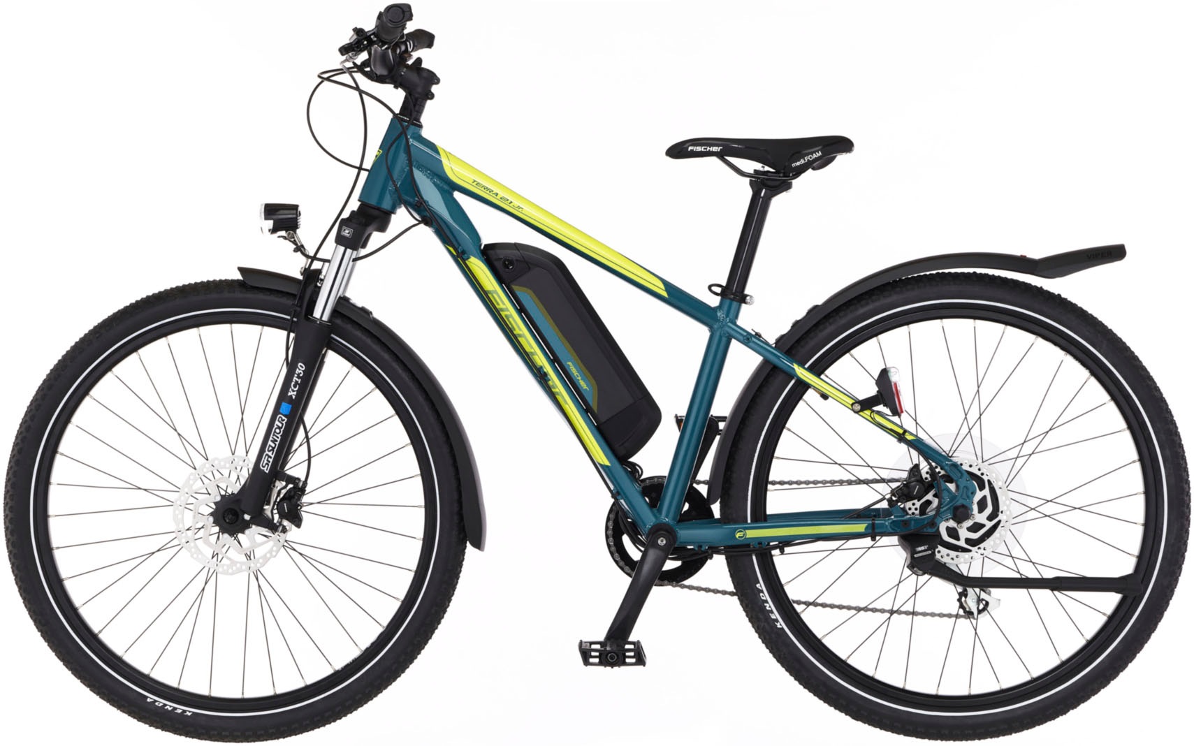 FISCHER Fahrrad E-Bike »TERRA 2.1 Junior 422«, 8 Gang, Pedelec, Elektrofahrrad für Damen u. Herren, ATP