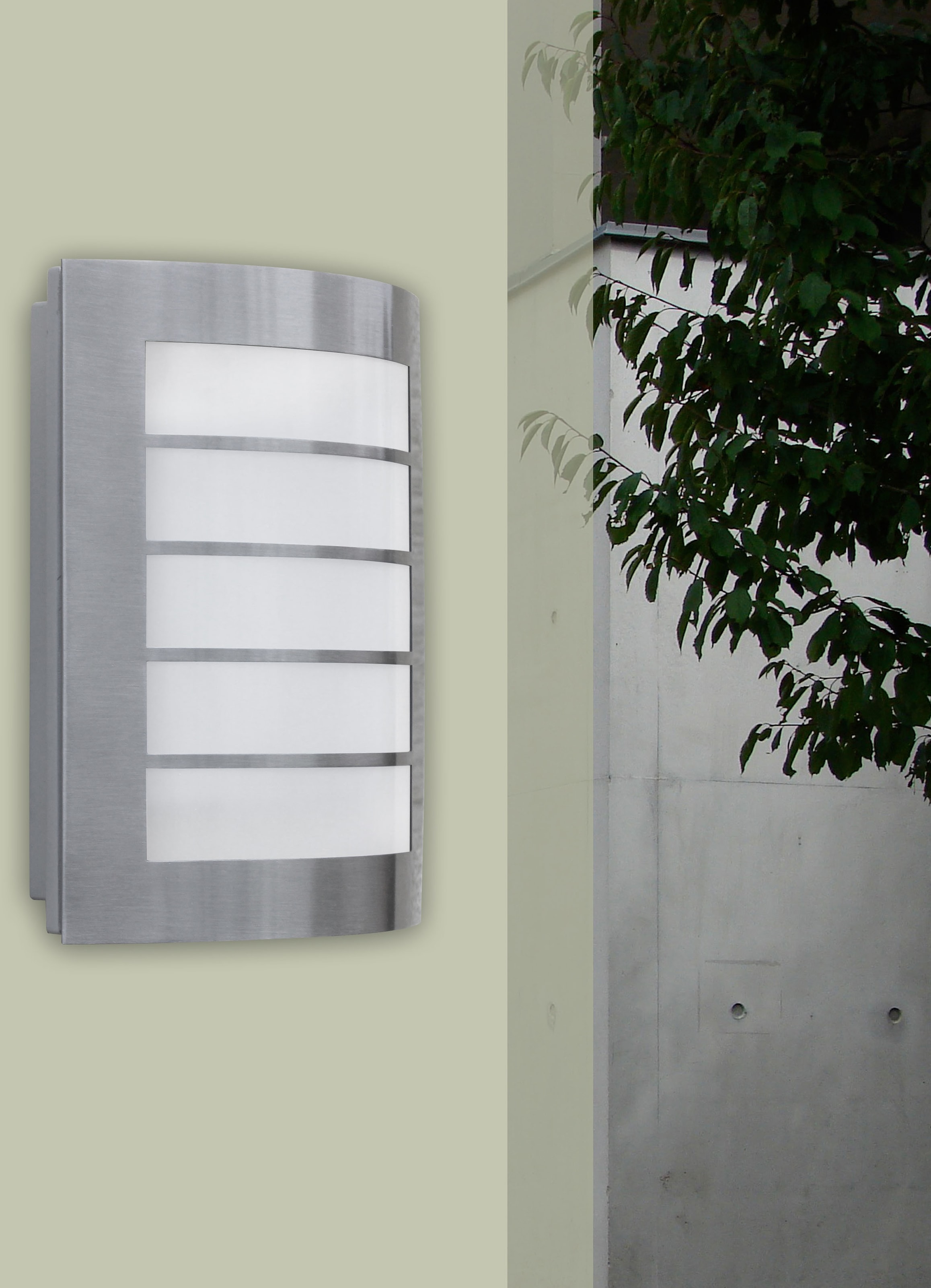 LUTEC LED Außen-Wandleuchte »SLIM«, Leuchtmittel LED-Modul | LED fest integriert