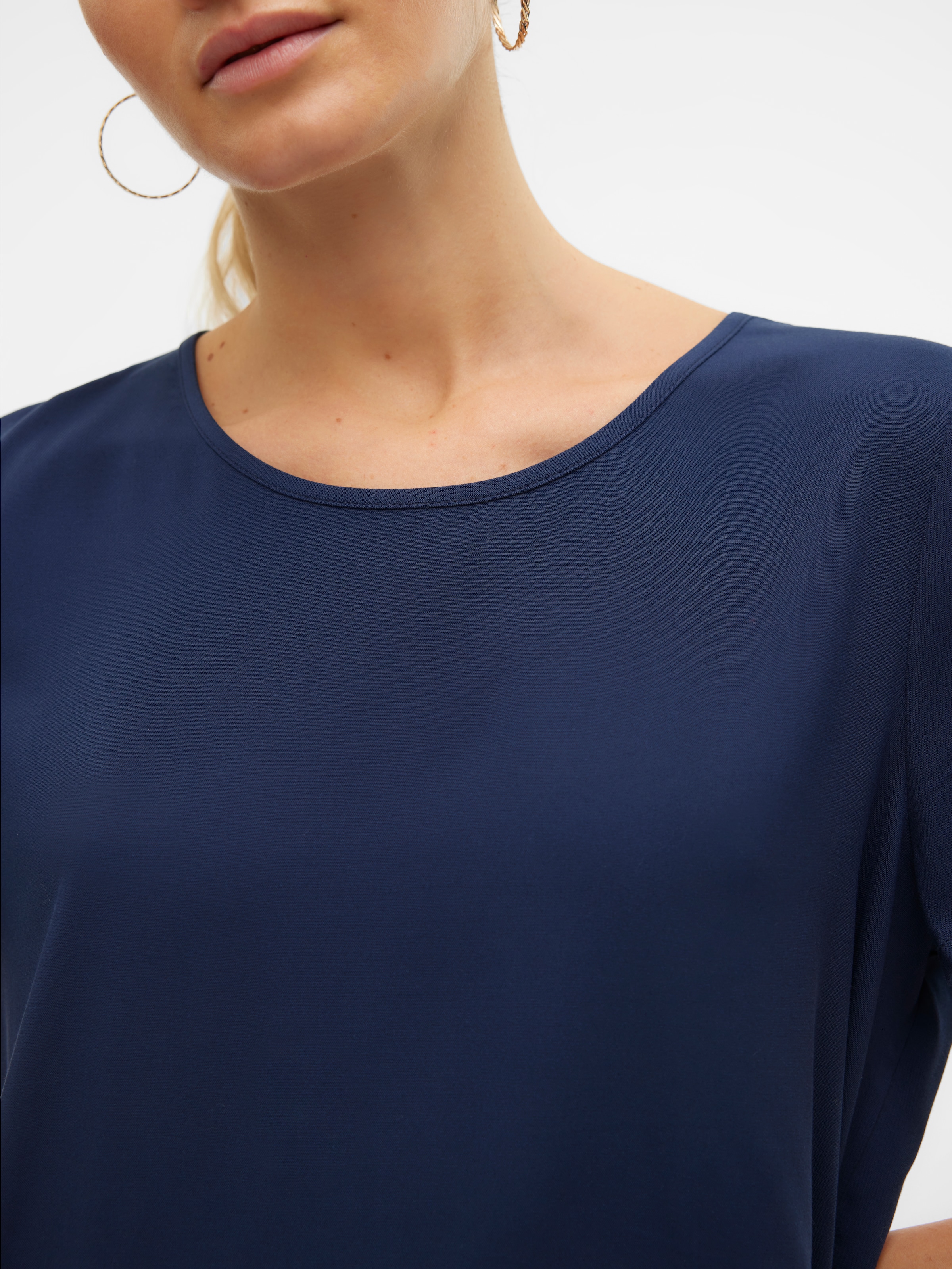 Vero Moda Blusenshirt »VMBELLA SS TOP WVN GA NOOS«