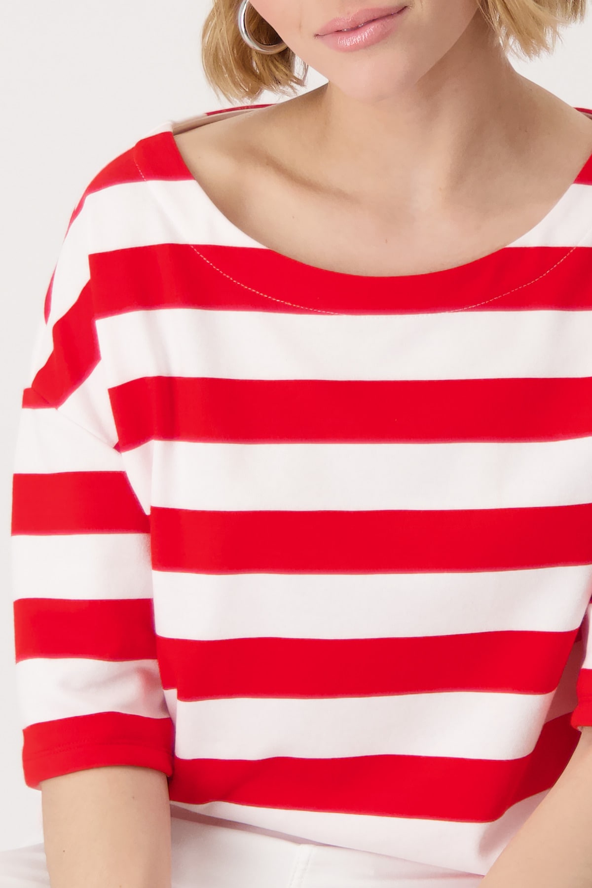 Monari Sweatshirt, mit Streifen