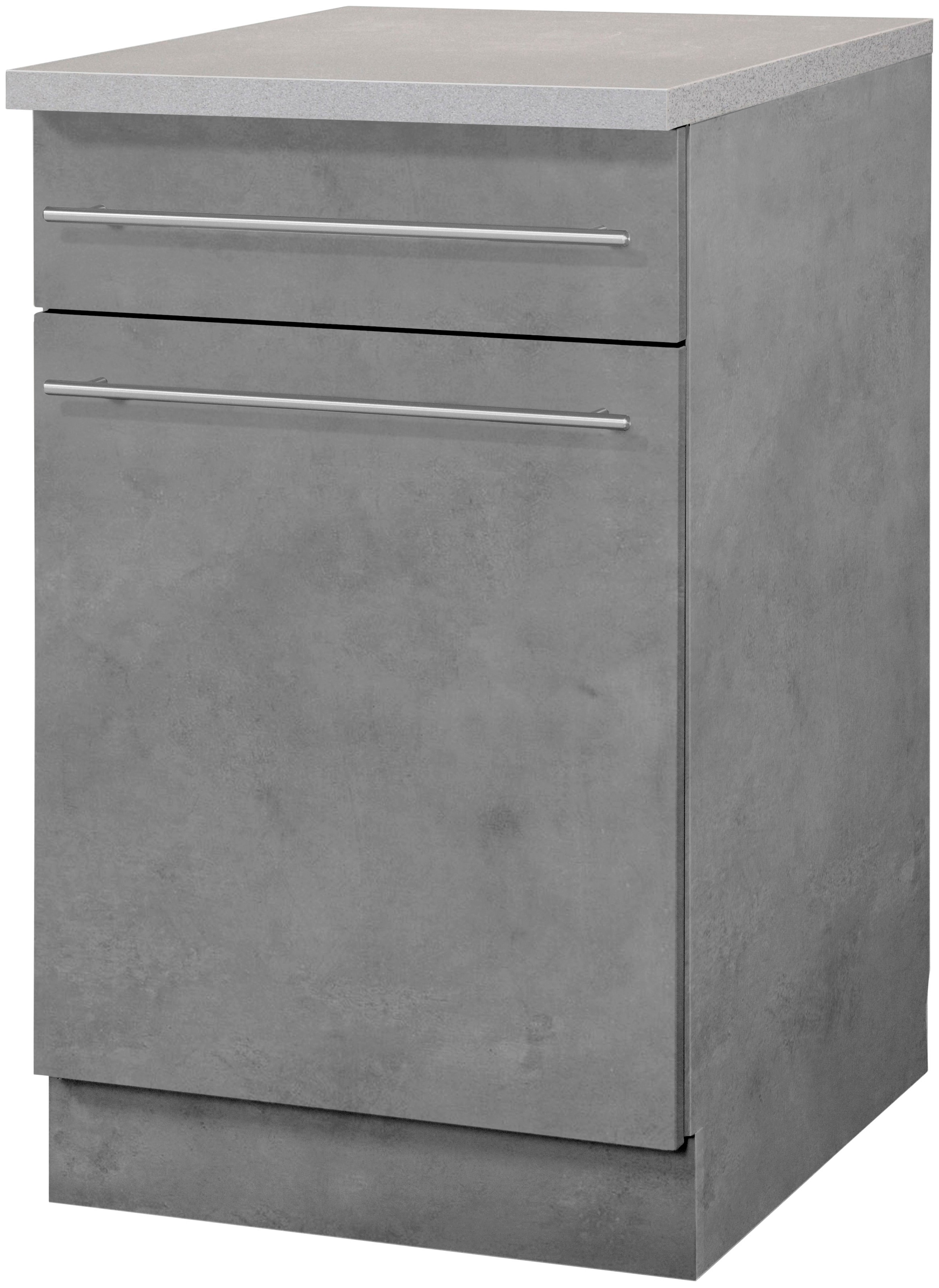 wiho Küchen Unterschrank »Chicago«, 1 OTTO 50 Online cm Tür 1 und breit, im Schubkasten Shop