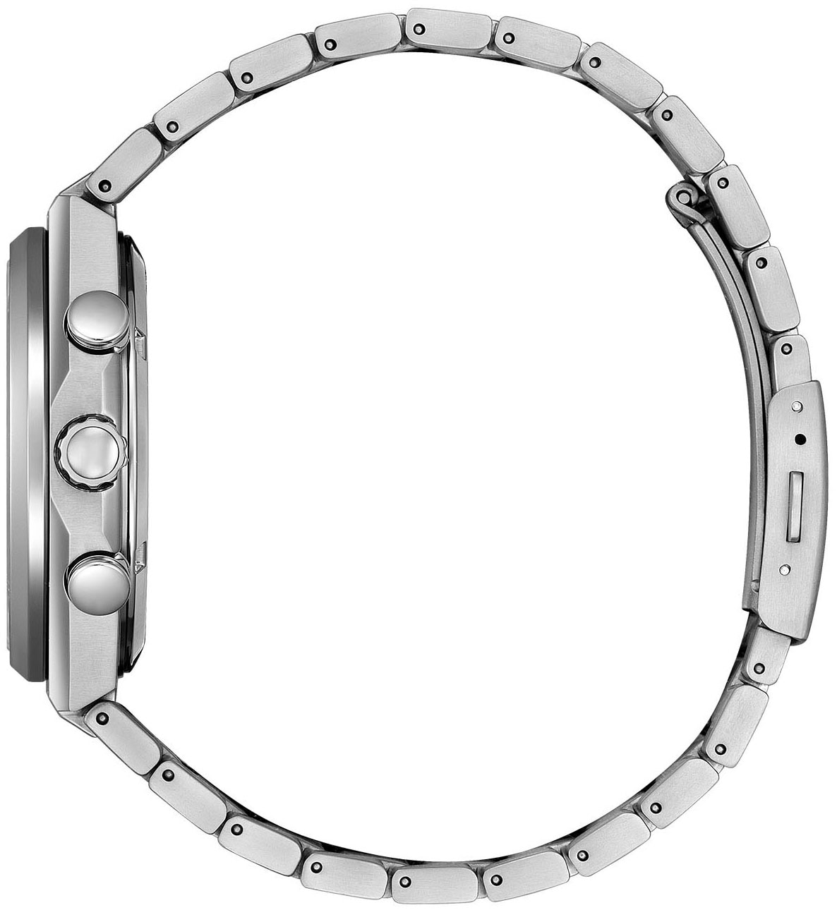 Citizen Chronograph, Armbanduhr, Herren, Titan, Eco-Drive, Solar, Stoppfunktion, Saphirglas