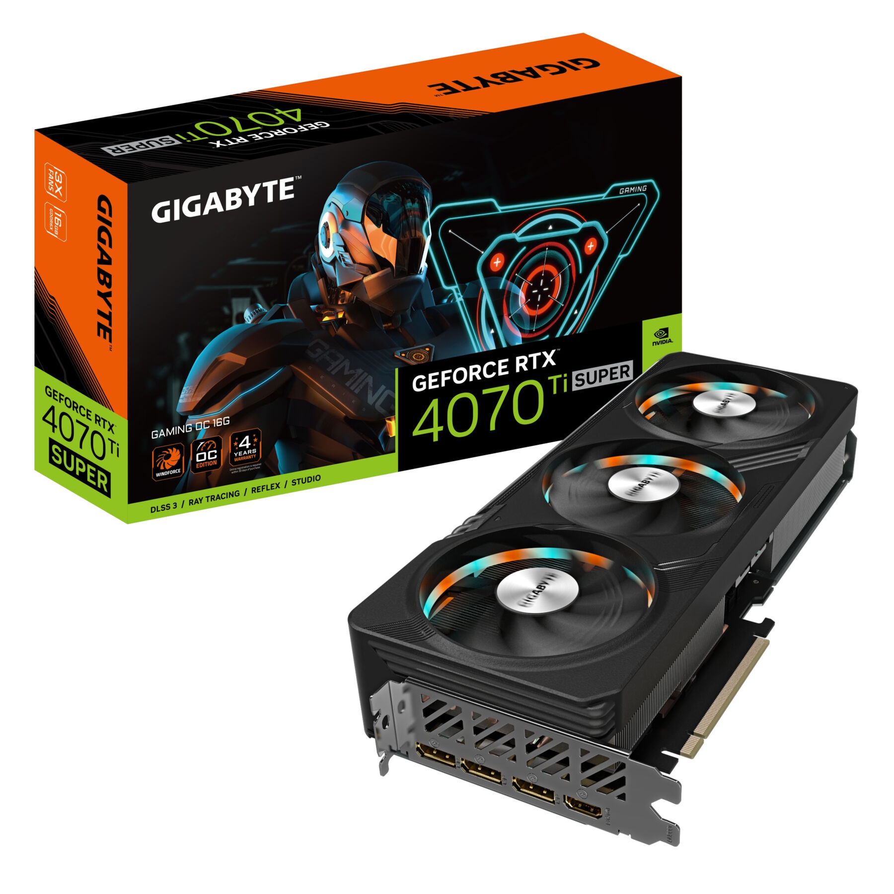 Grafikkarte »GeForce RTX 4070 Ti SUPER GAMING OC 16G«