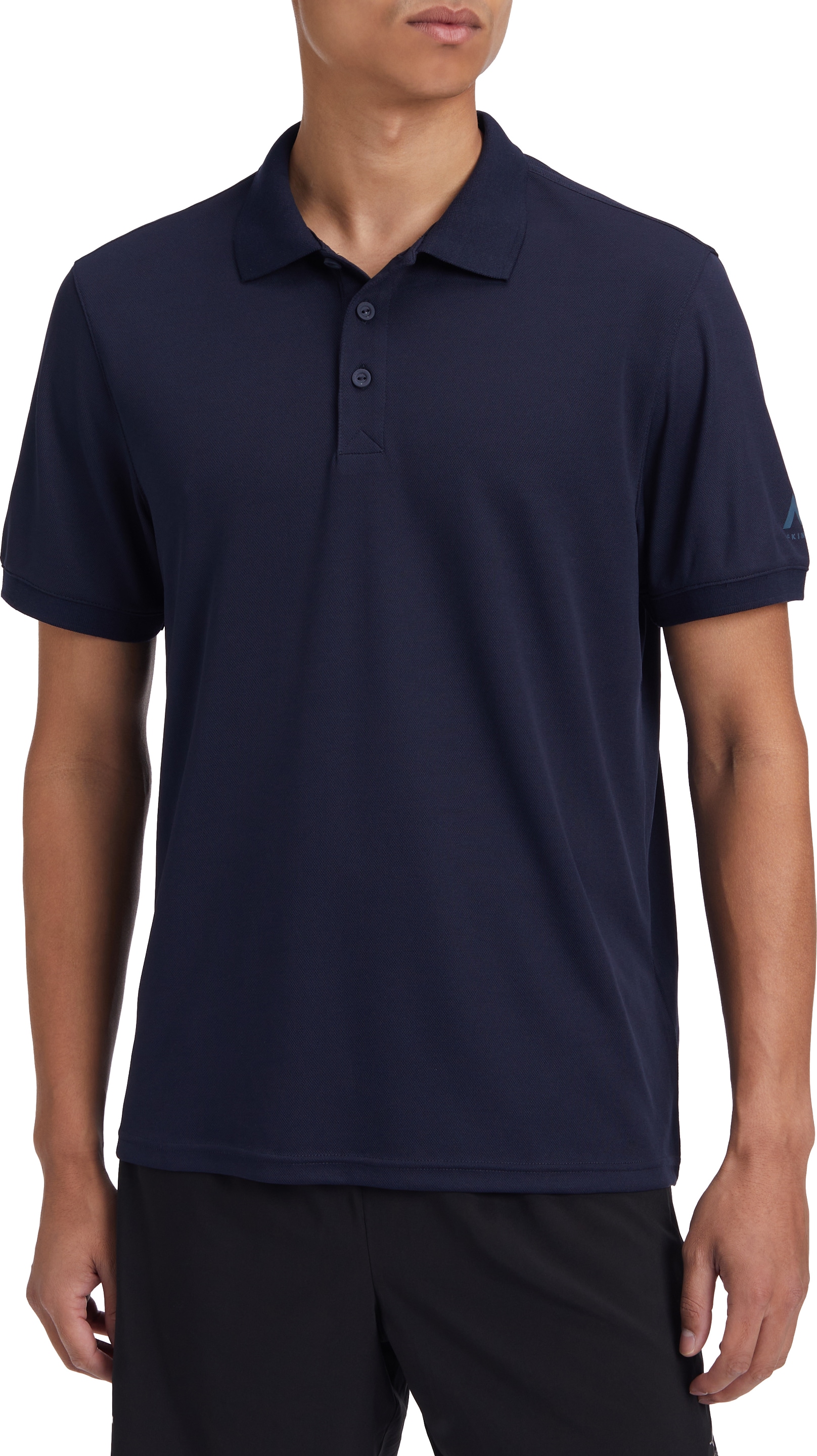 McKINLEY Poloshirt »HE.-POLO LANGO M« für vielseitige Outdoor-Aktivitäten und Alltag, Strickkragen