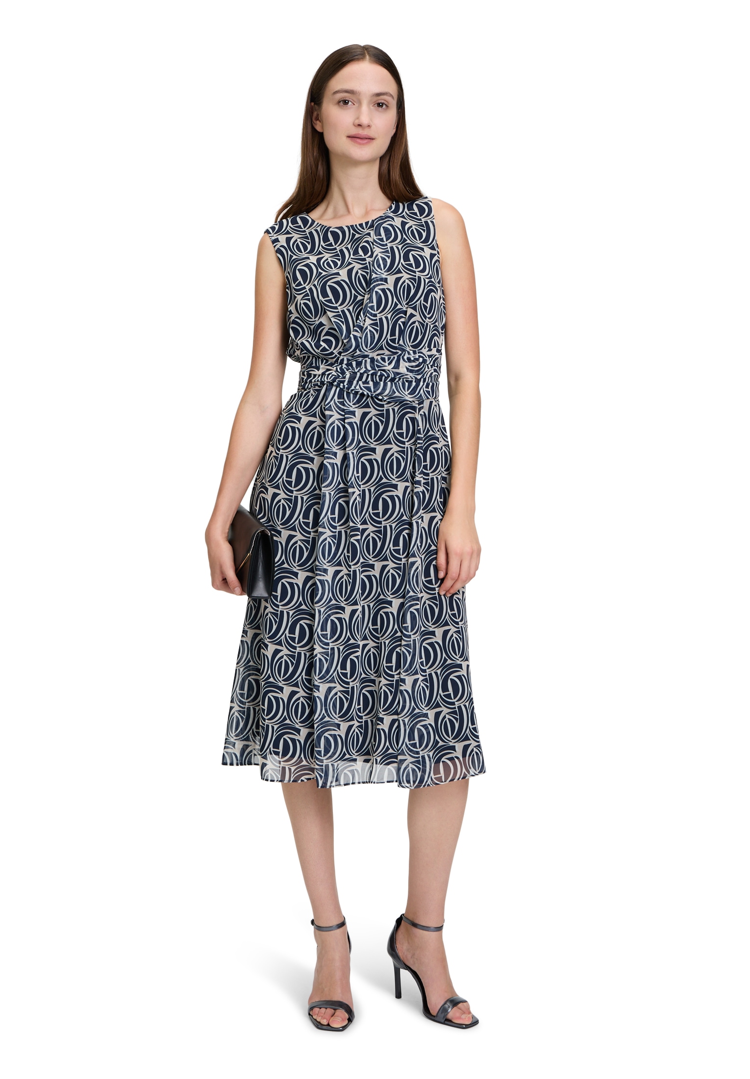 Betty&Co Chiffonkleid »Chiffonkleid ohne Arm«
