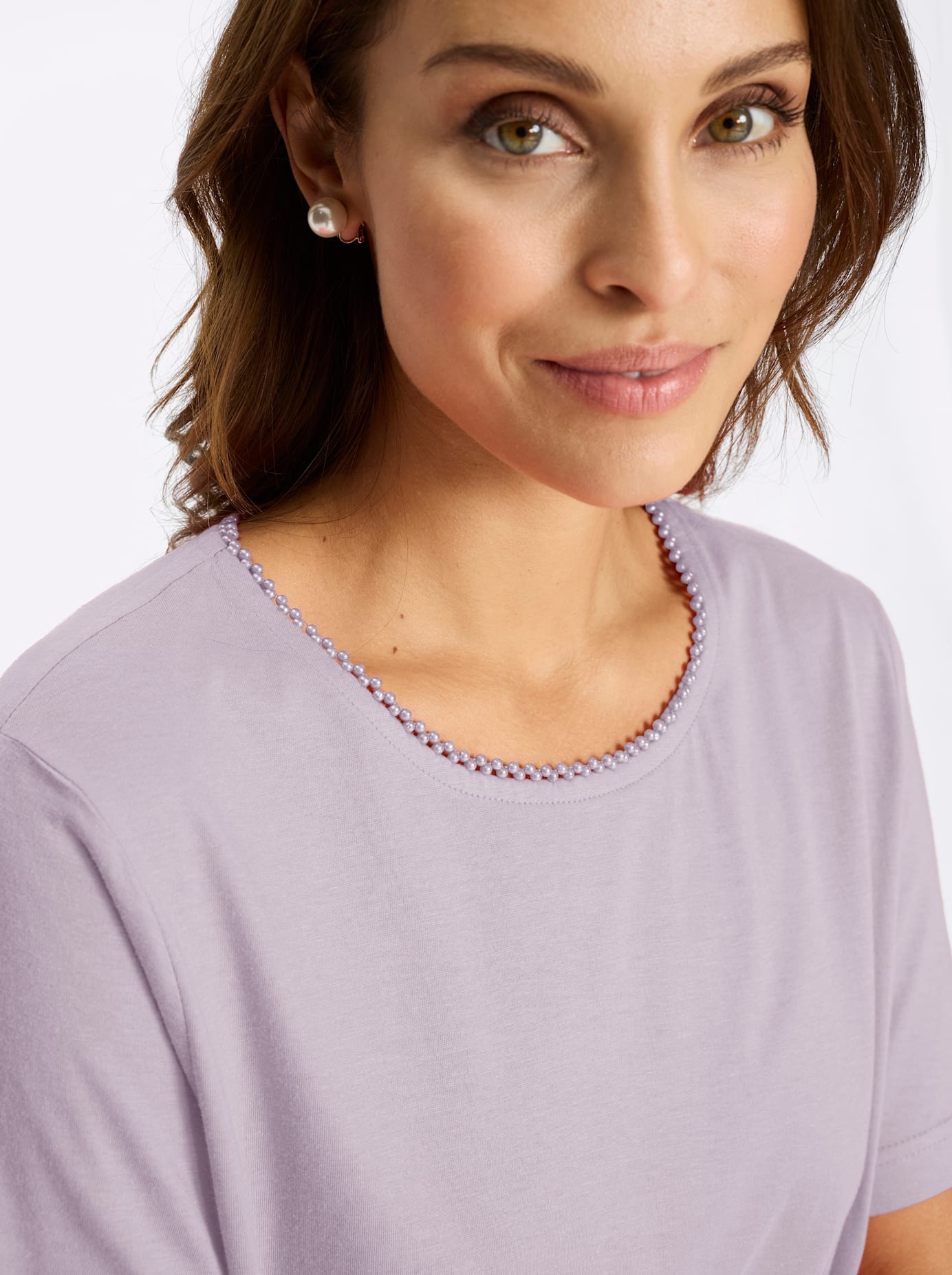 Lady Rundhalsshirt »Rundhals-Shirt« 1 tlg.