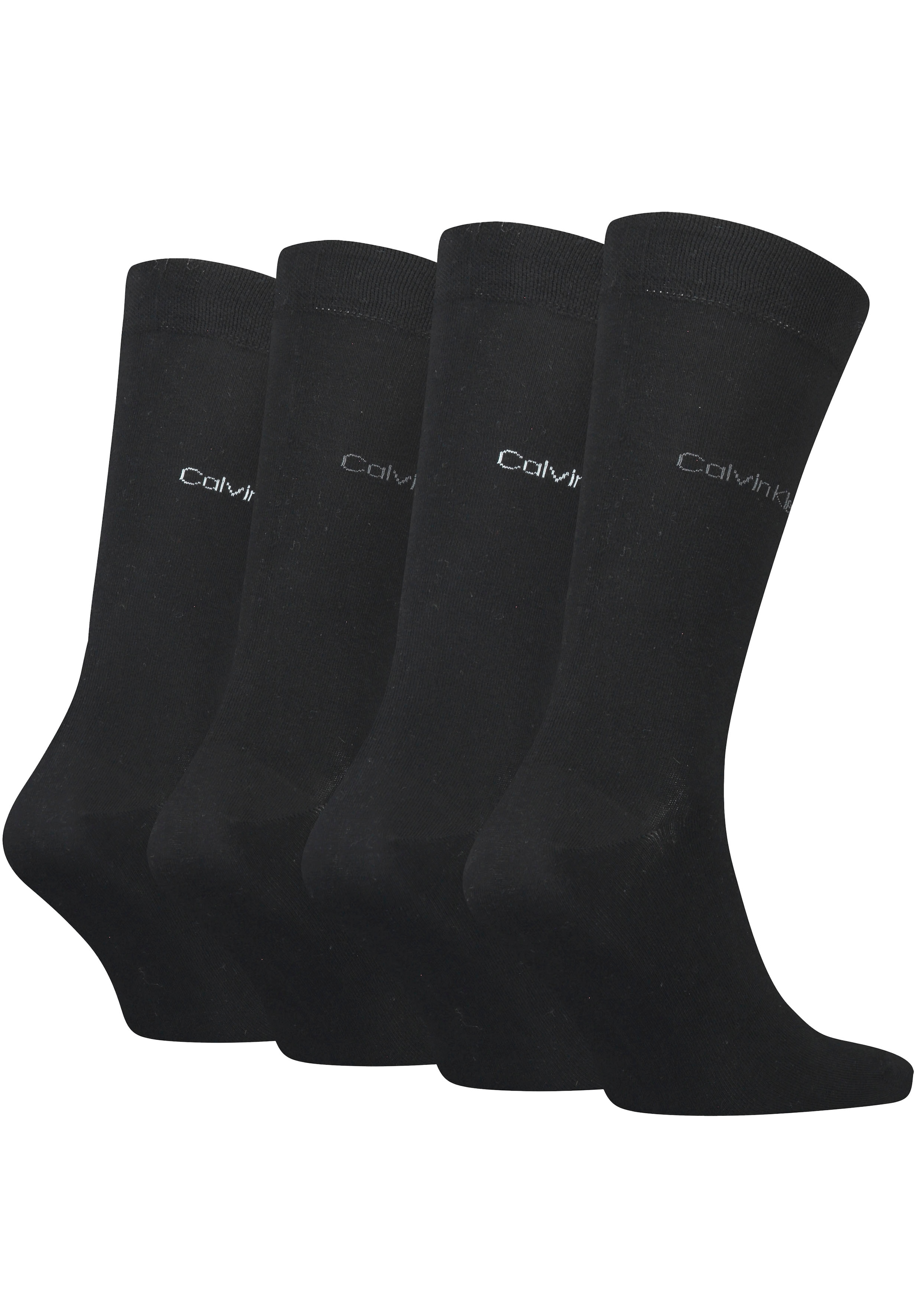 Calvin Klein Socken, (Packung, 4er-Pack), mit elegantem Logodesign