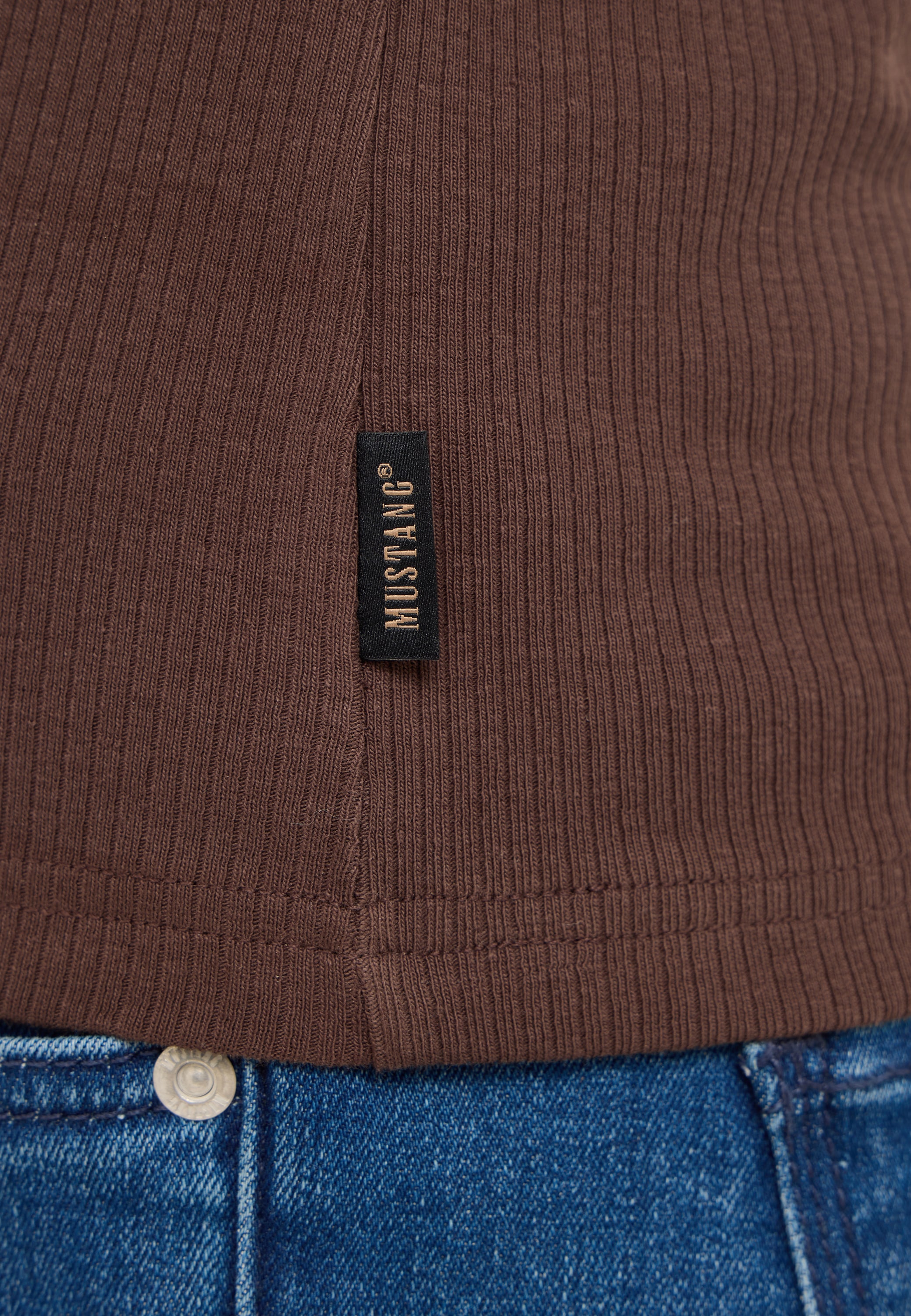 MUSTANG Langarmshirt »Damen Style Faith«