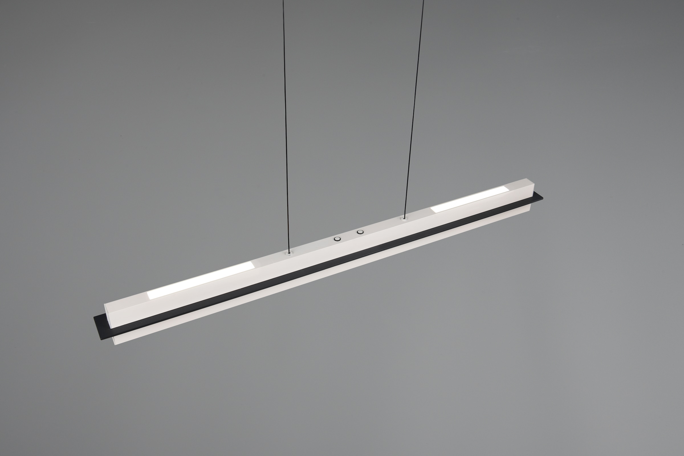 TRIO Leuchten LED Pendelleuchte »EMERSON, LED Hängeleuchte höhenverstellbar, 4-Stufen Touch Dimmer« LED-Board 1 Stk. Farbwechsler | warmweiß - kaltweiß Lichtfarbe einstellbar 2700-5000K warm- bis kaltweiß, Höhe max 150 cm