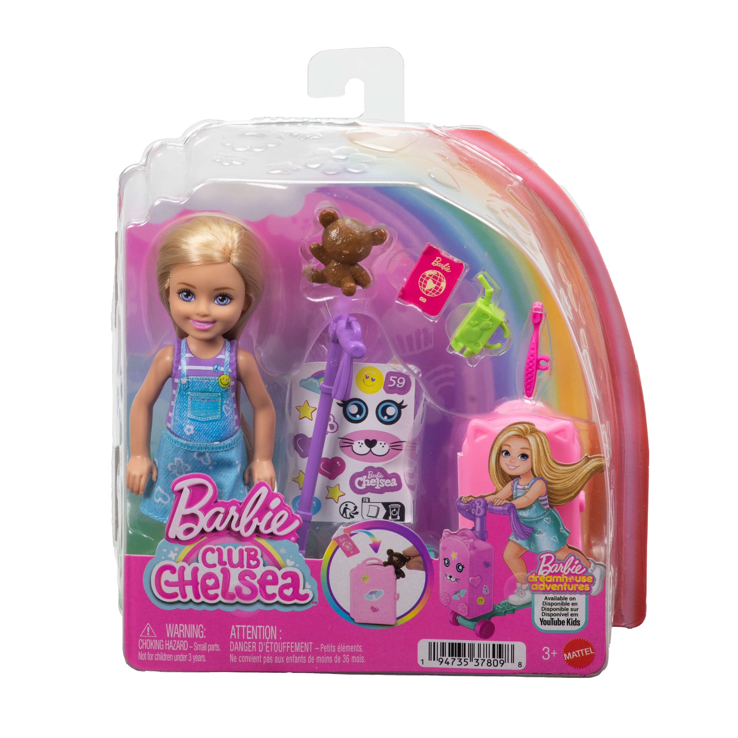 Barbie Anziehpuppe »Barbie Reise Abenteuer Chelsea«