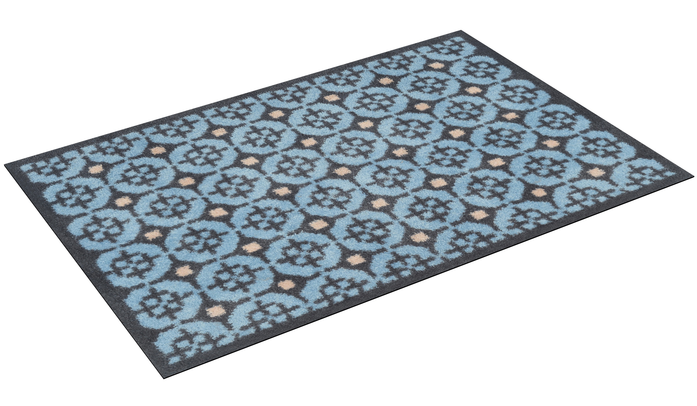 Turtle Mat Fußmatte »Parterre Blue« rechteckig 9 mm Höhe